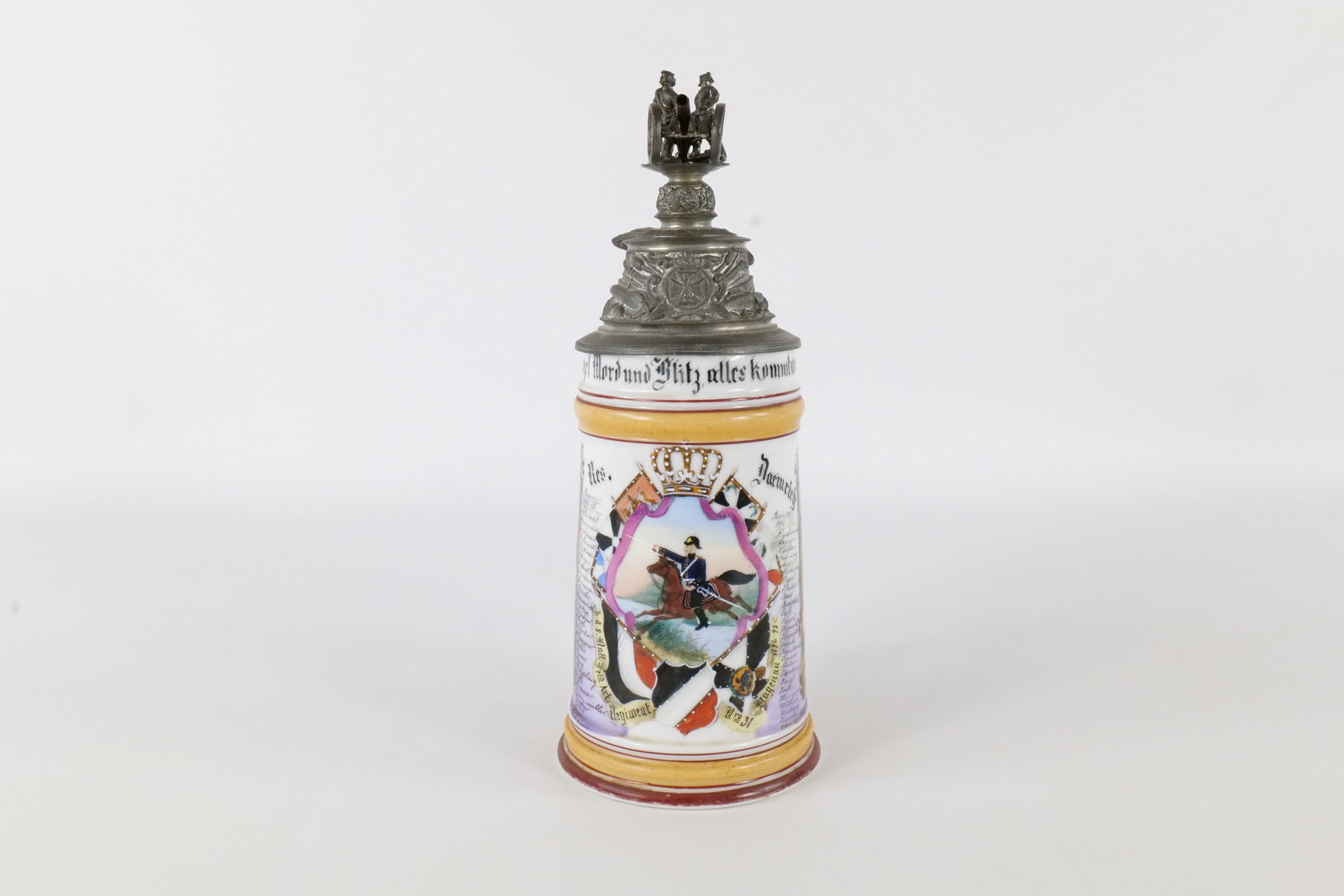 Antique German Regimental Commemorative Stein (1 of 11)