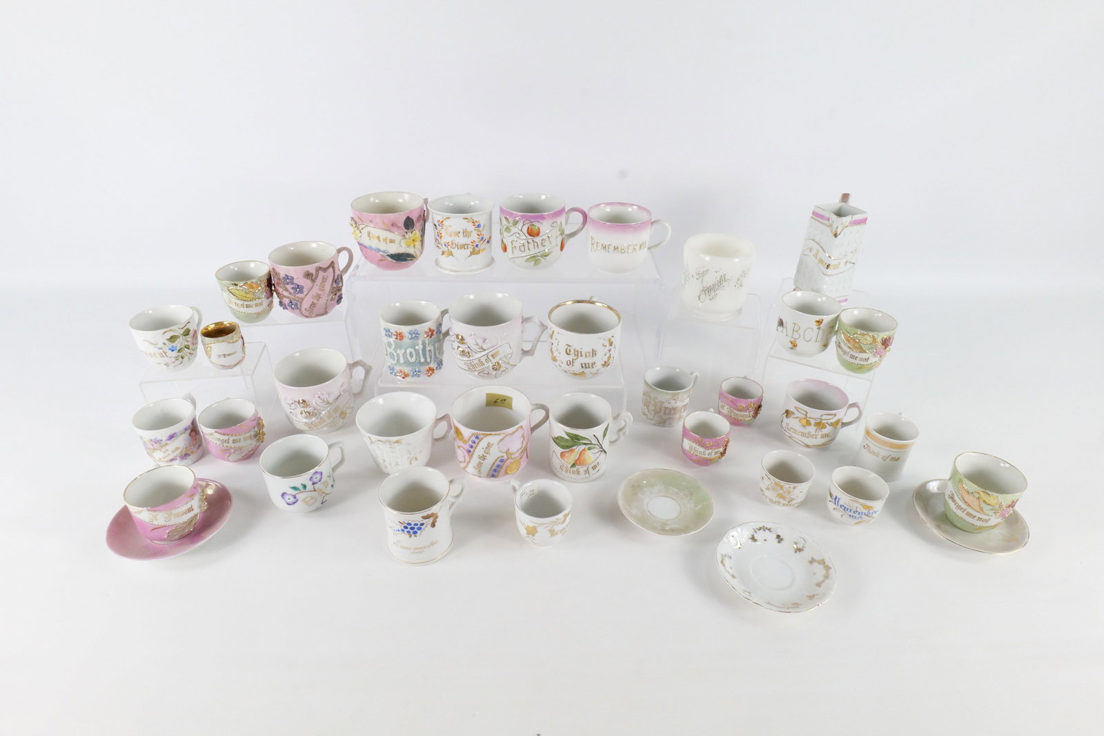 Lot of Antique and Vintage Souviner Cups (1 of 17)