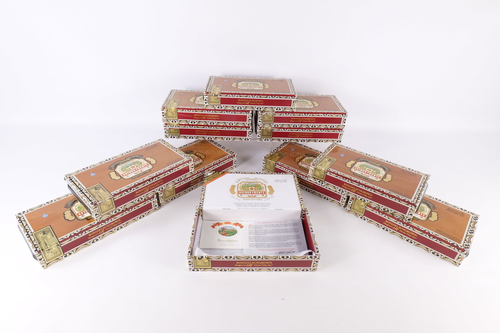 Lot of 12 Arturo Fuente Cigar Boxes (1 of 20)