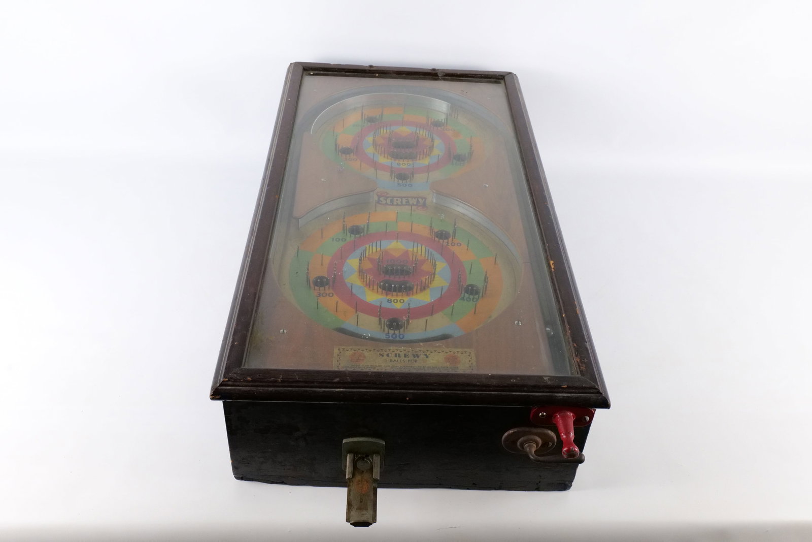 1932 Bally Screwy Tabletop Pinball Machine (1 of 9)