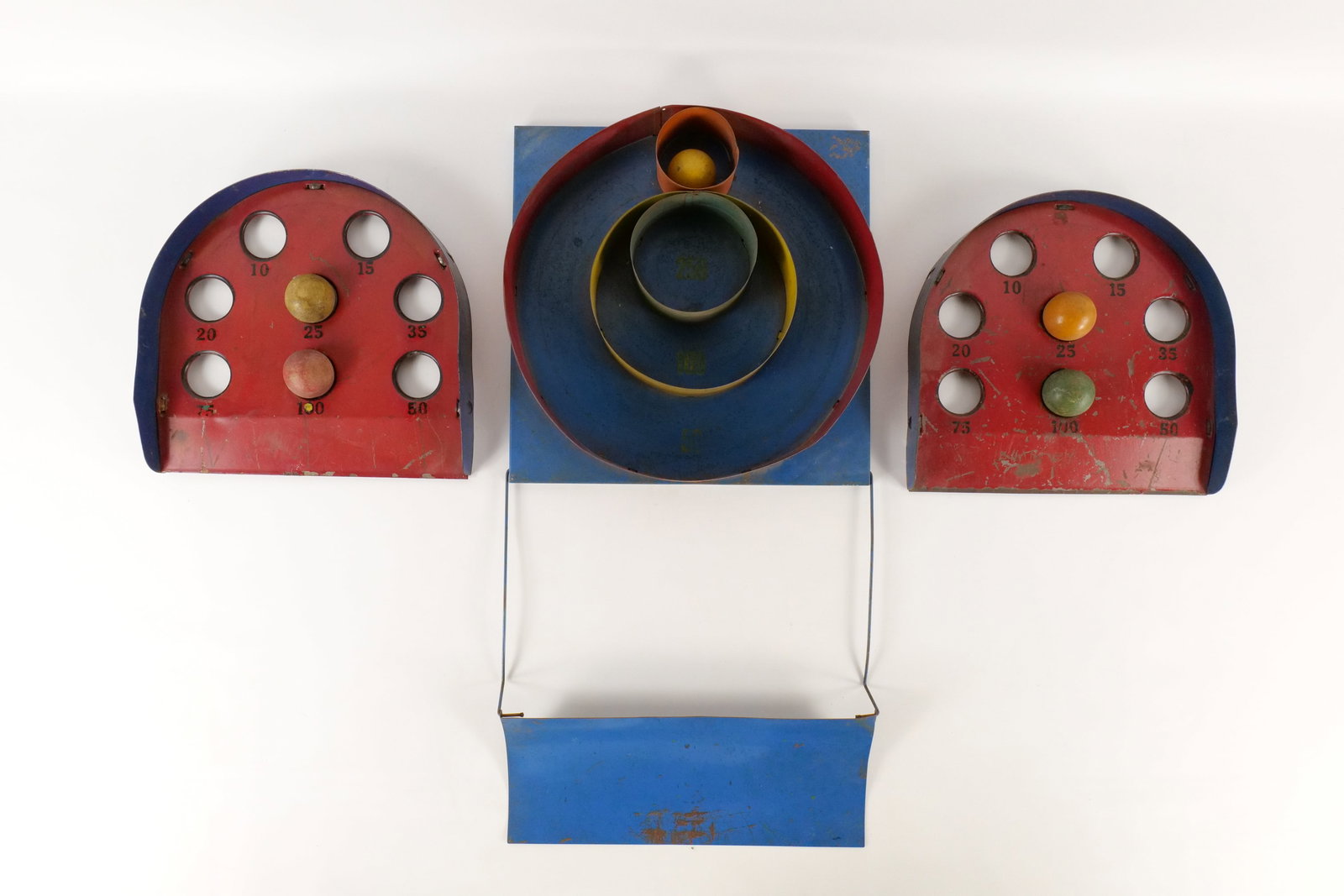 Vintage Mid Century Metal Carnival Skill Games (1 of 10)