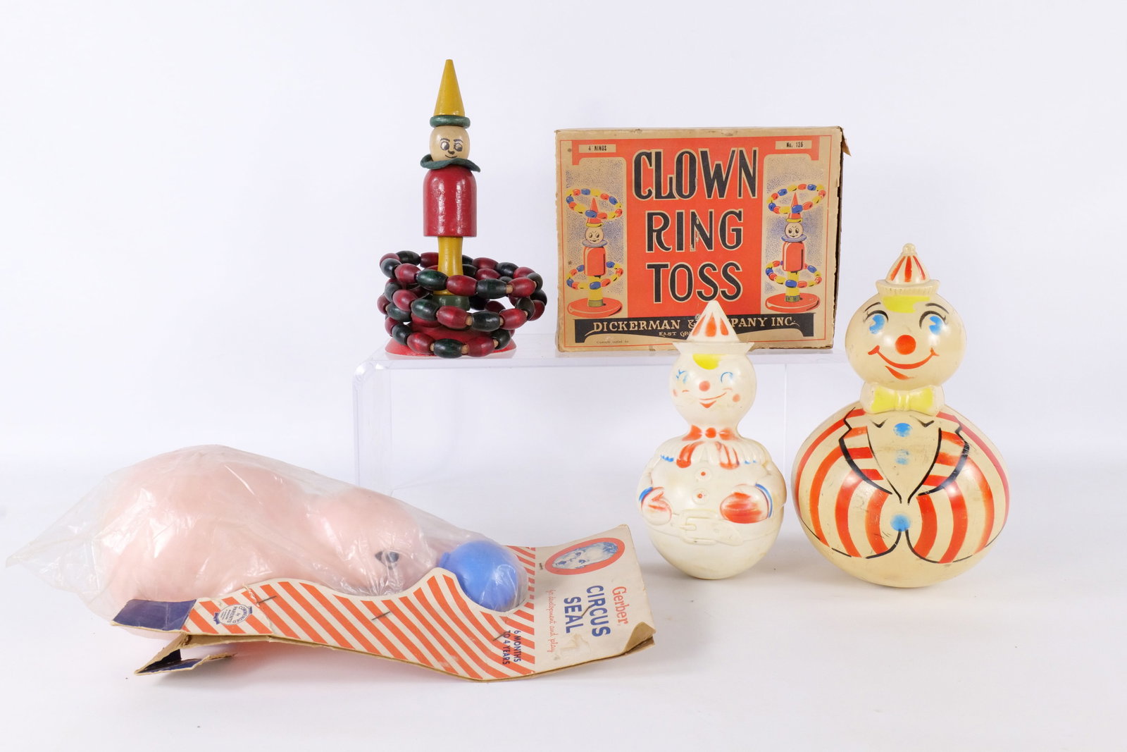 Vintage Mid-Century Circus Toy Lot (1 of 16)