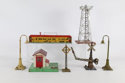 Vintage Train Accessory Lot - Pre/War and Post War