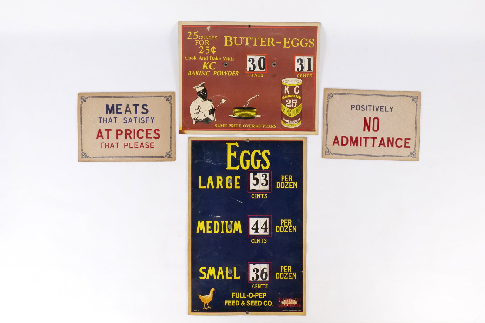 Vintage 1920's-1930's Paper Store Advertising Pieces (1 of 15)