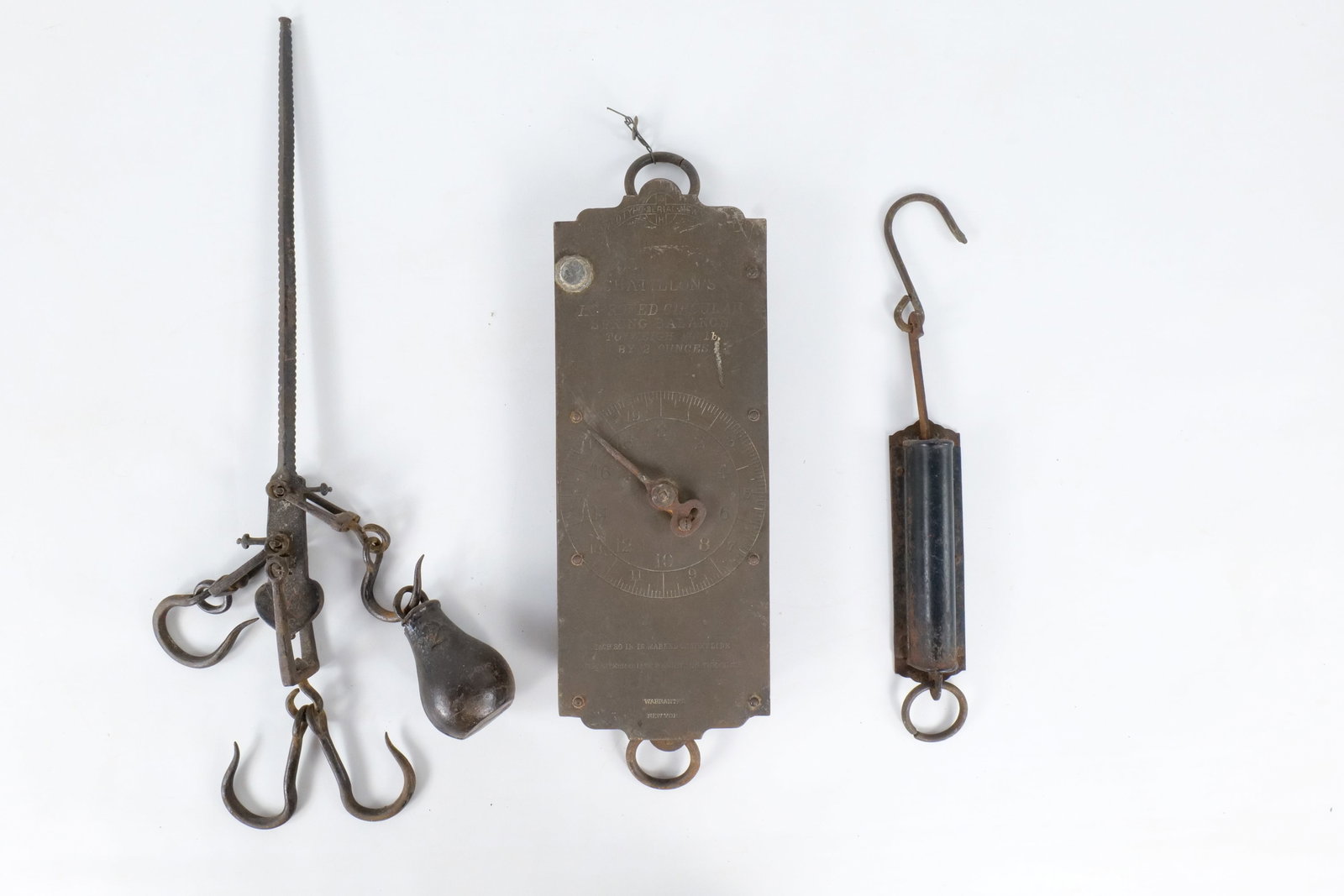 Lot of Antique Hanging Scales (1 of 12)