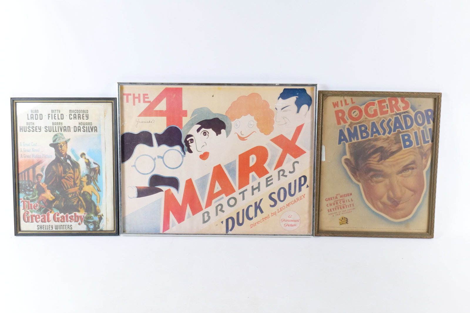 Vintage Framed Movie Poster Lot (1 of 7)