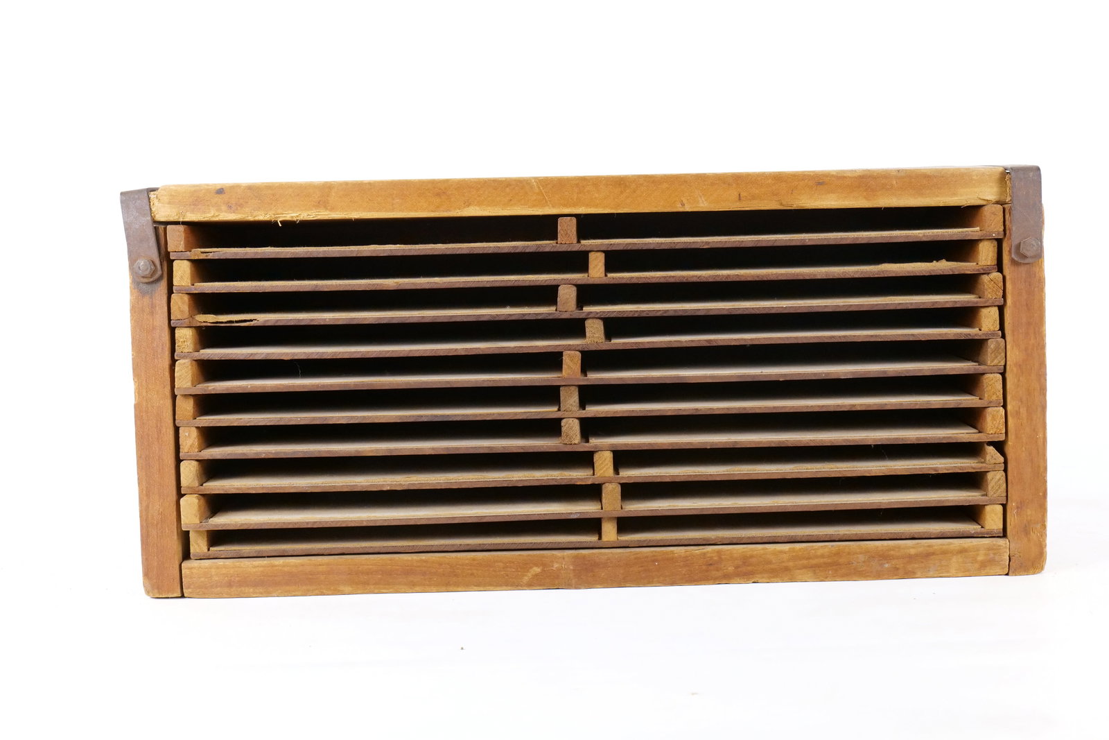 Antique Industrial Portable 10 Tray Specimen Chest (1 of 8)