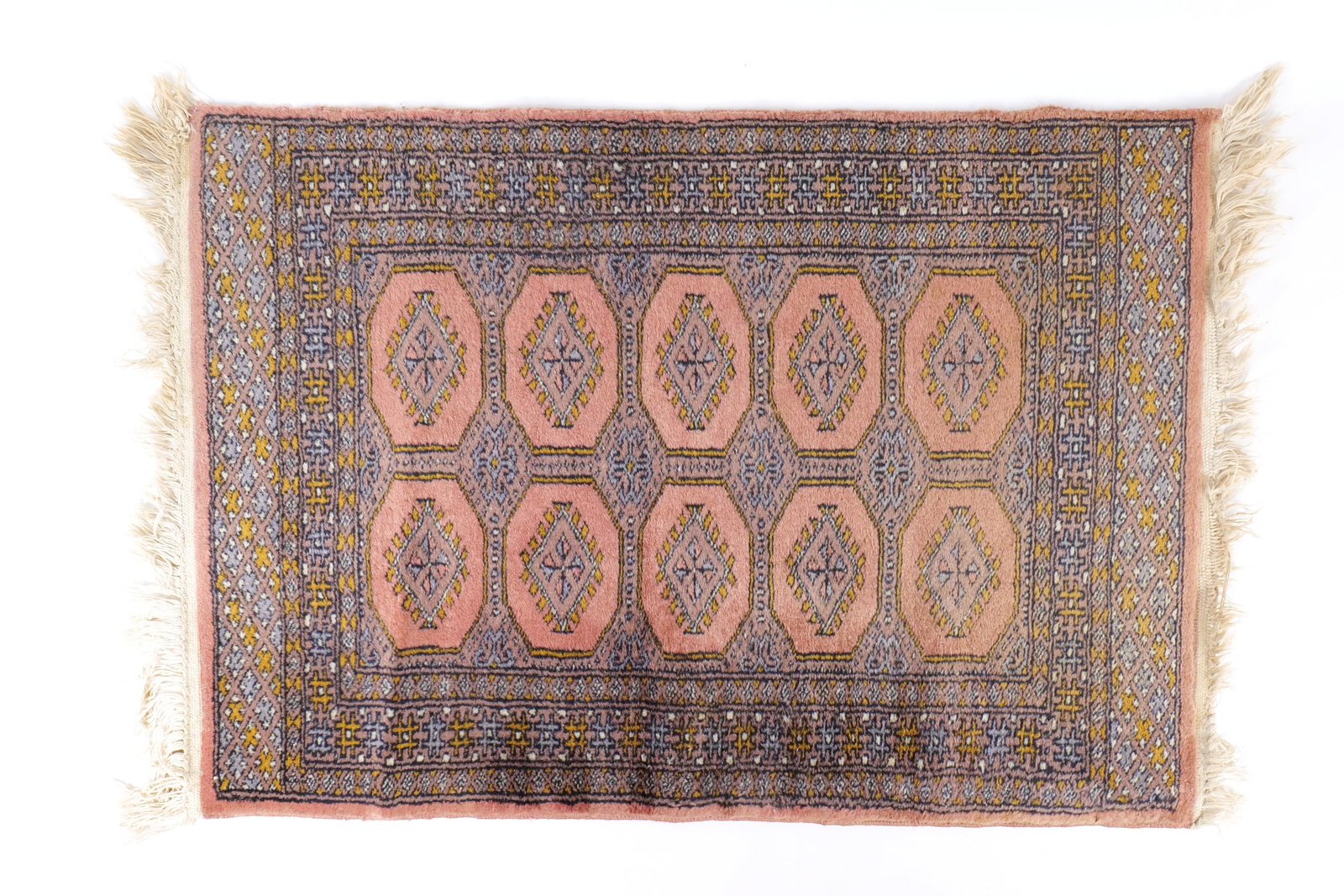 Hand Knotted Pakistani Bokhara Rug (1 of 17)
