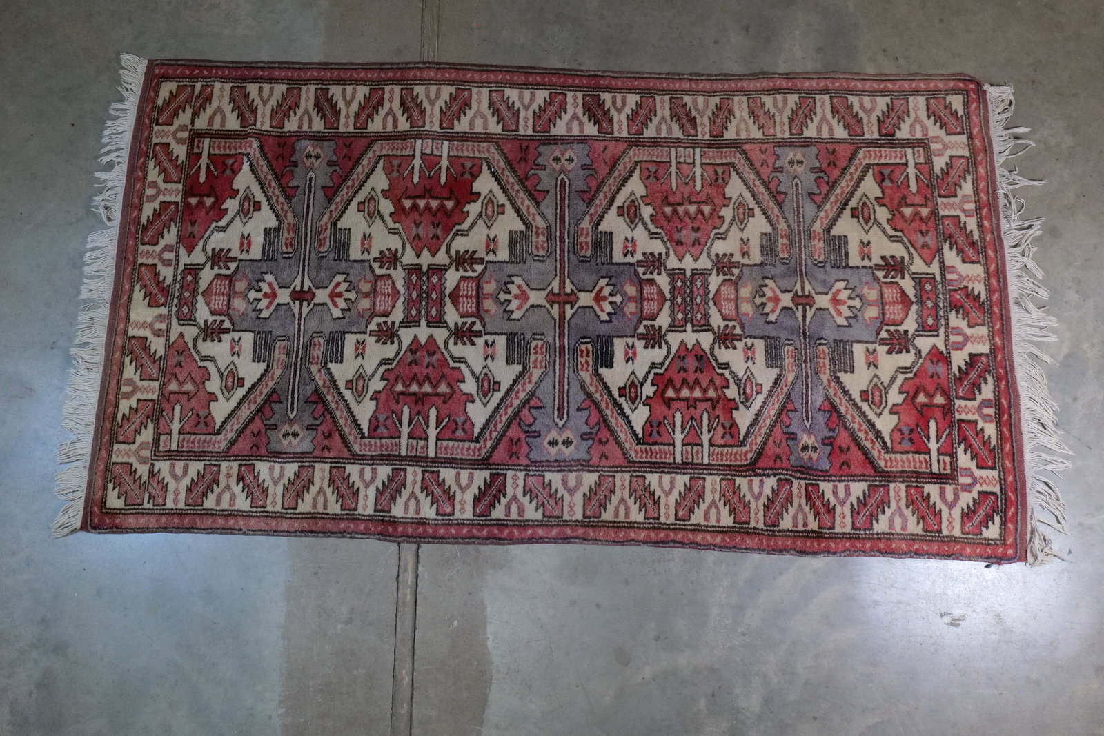 Vintage Hand-Knotted Tribal Runner (1 of 13)