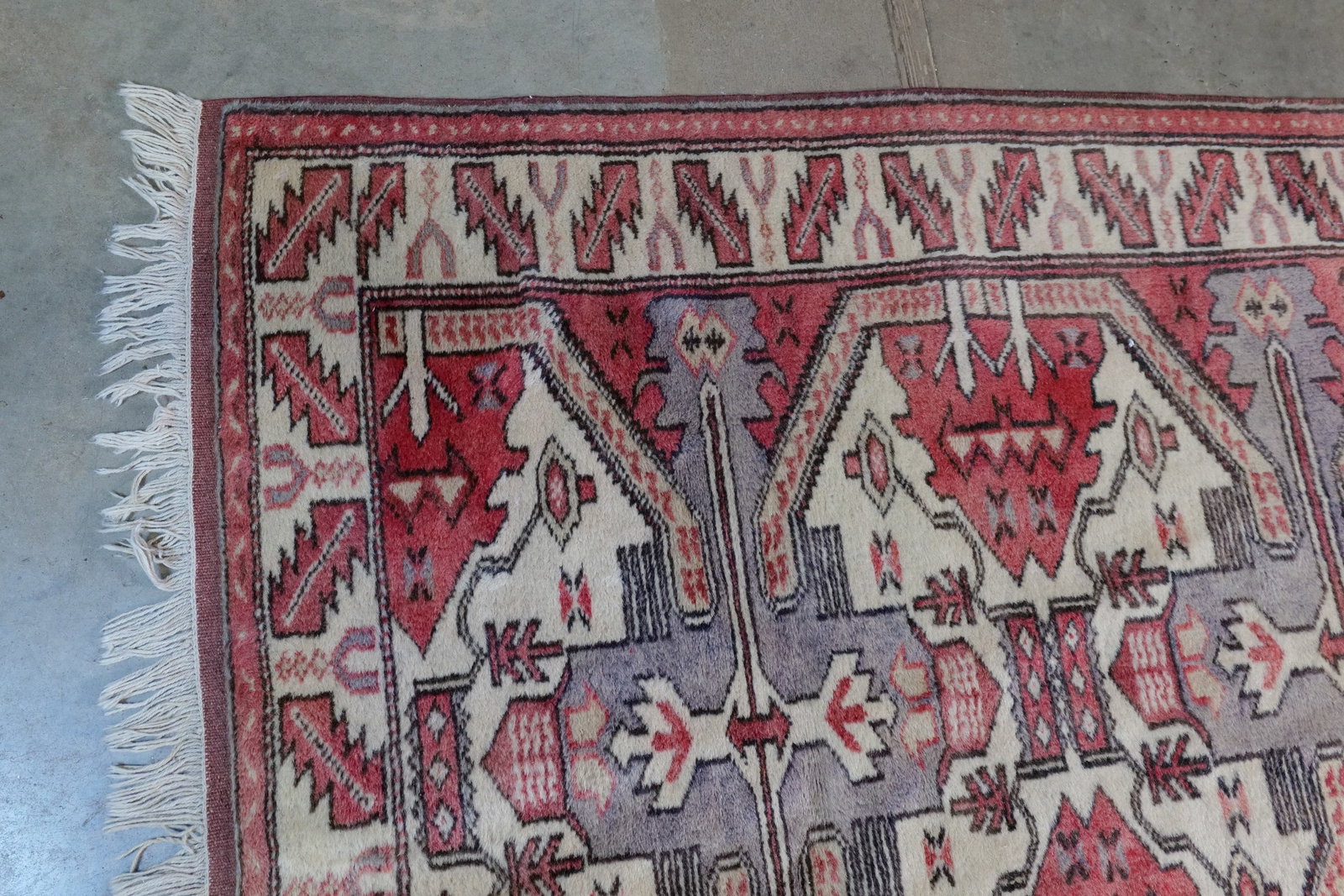 Vintage Hand-Knotted Tribal Runner - 2
