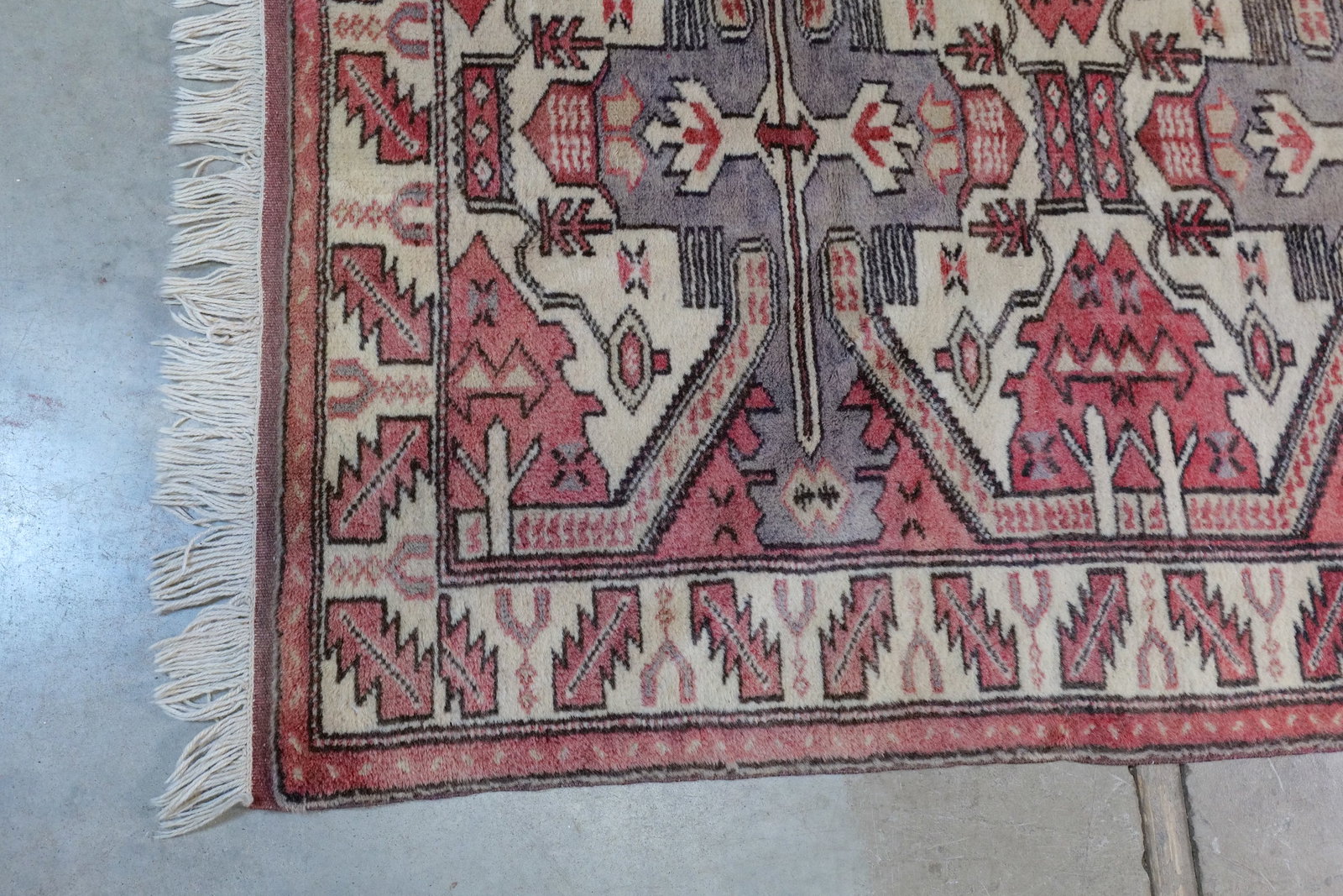 Vintage Hand-Knotted Tribal Runner - 3