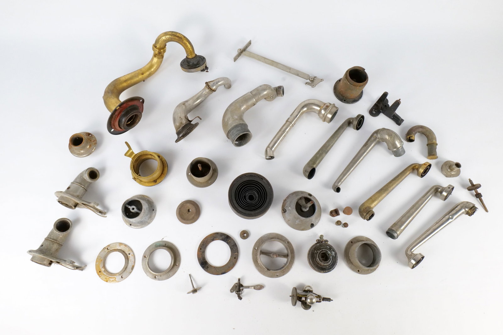Large Lot of Antique Phonograph Parts (1 of 12)