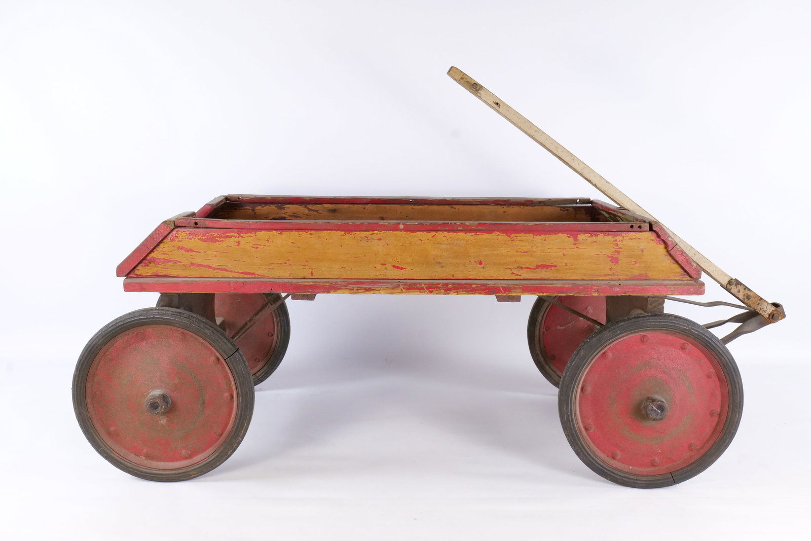 Antique/Vintage Wooden Coaster Wagon (1 of 10)