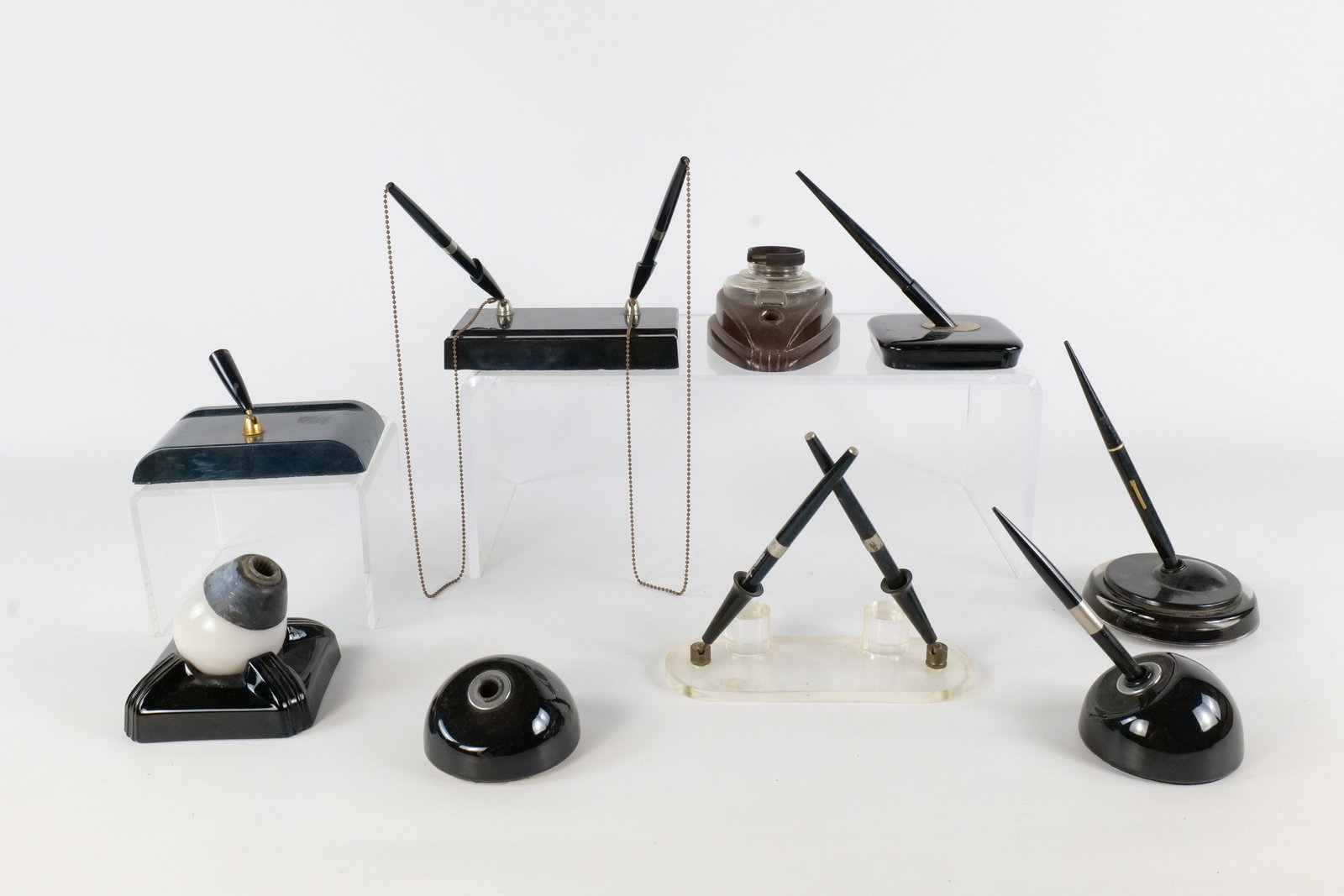 Vintage Mid-Century Desk Pen Sets (1 of 18)