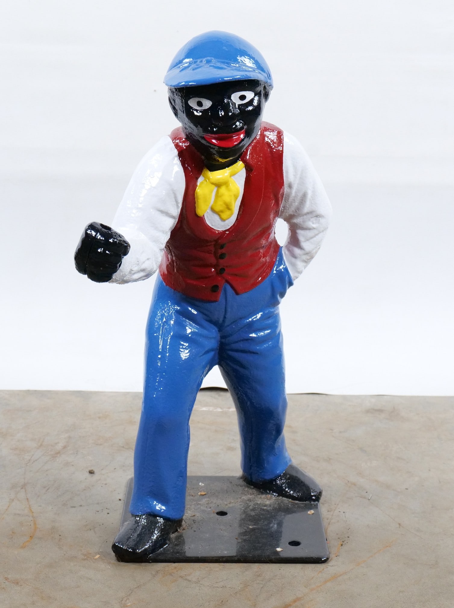Vintage Cast "Jocko" Style Lawn Statue (1 of 13)