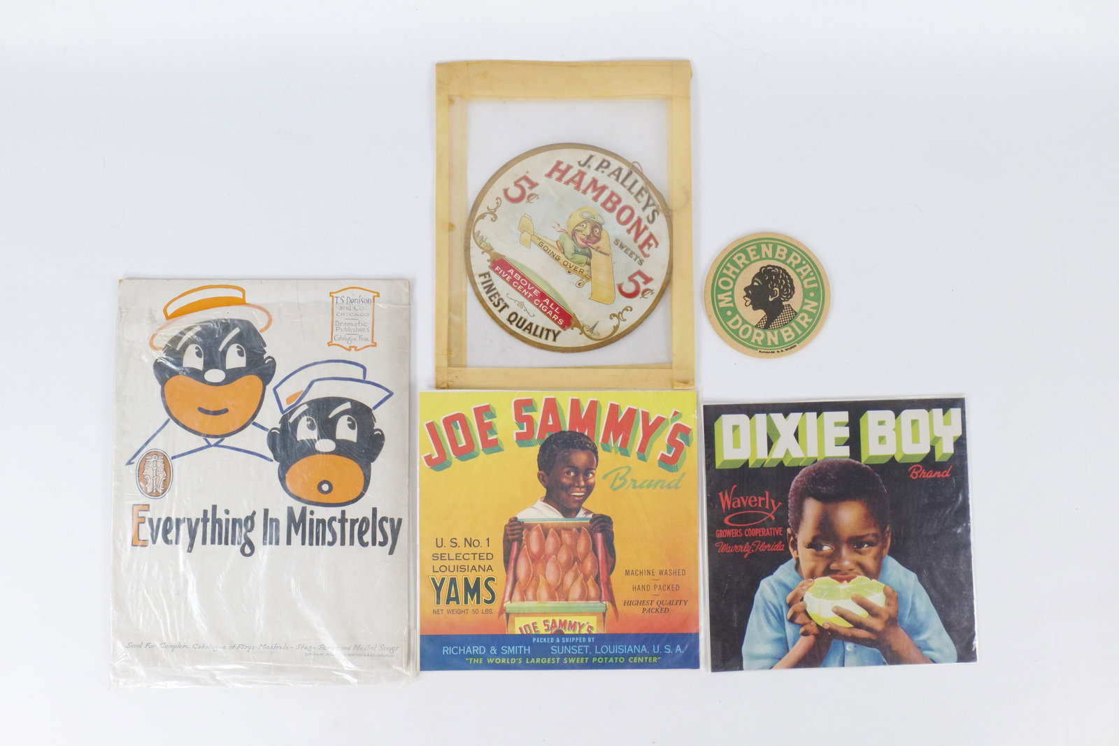 Lot of Vintage Black Americana Advertising & Ephemera Pieces (1 of 15)