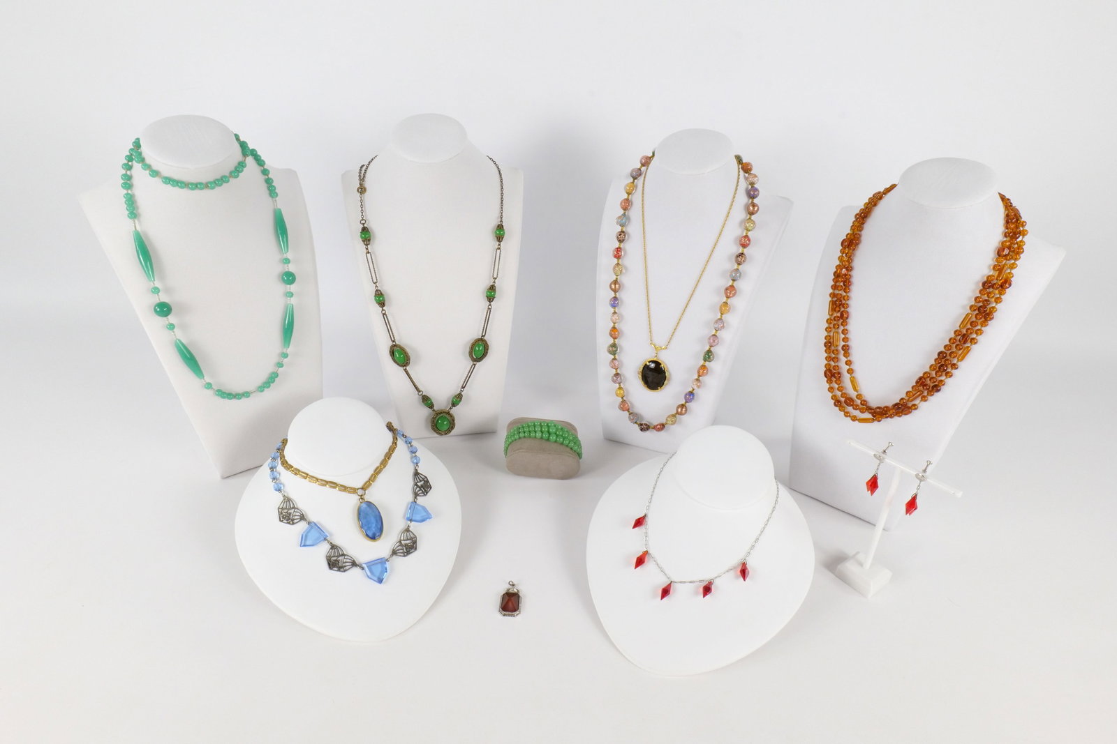 Lot of Deco Czech Glass (1 of 20)