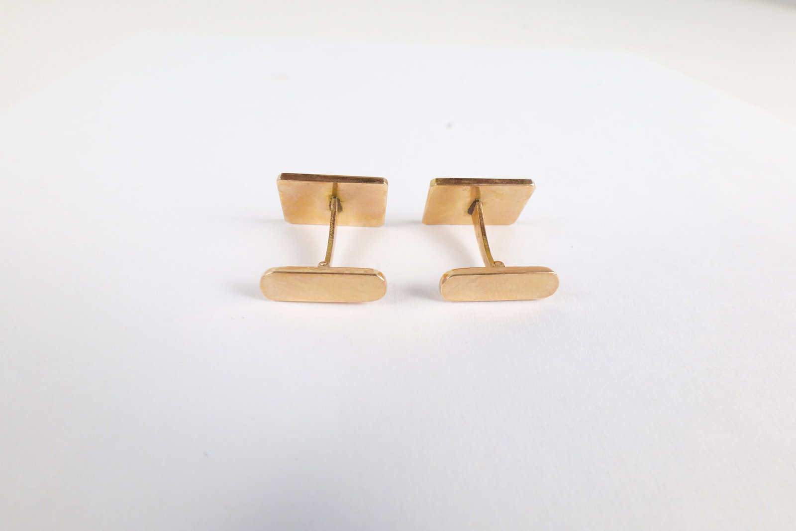 14K Yellow Gold Cufflinks - 3