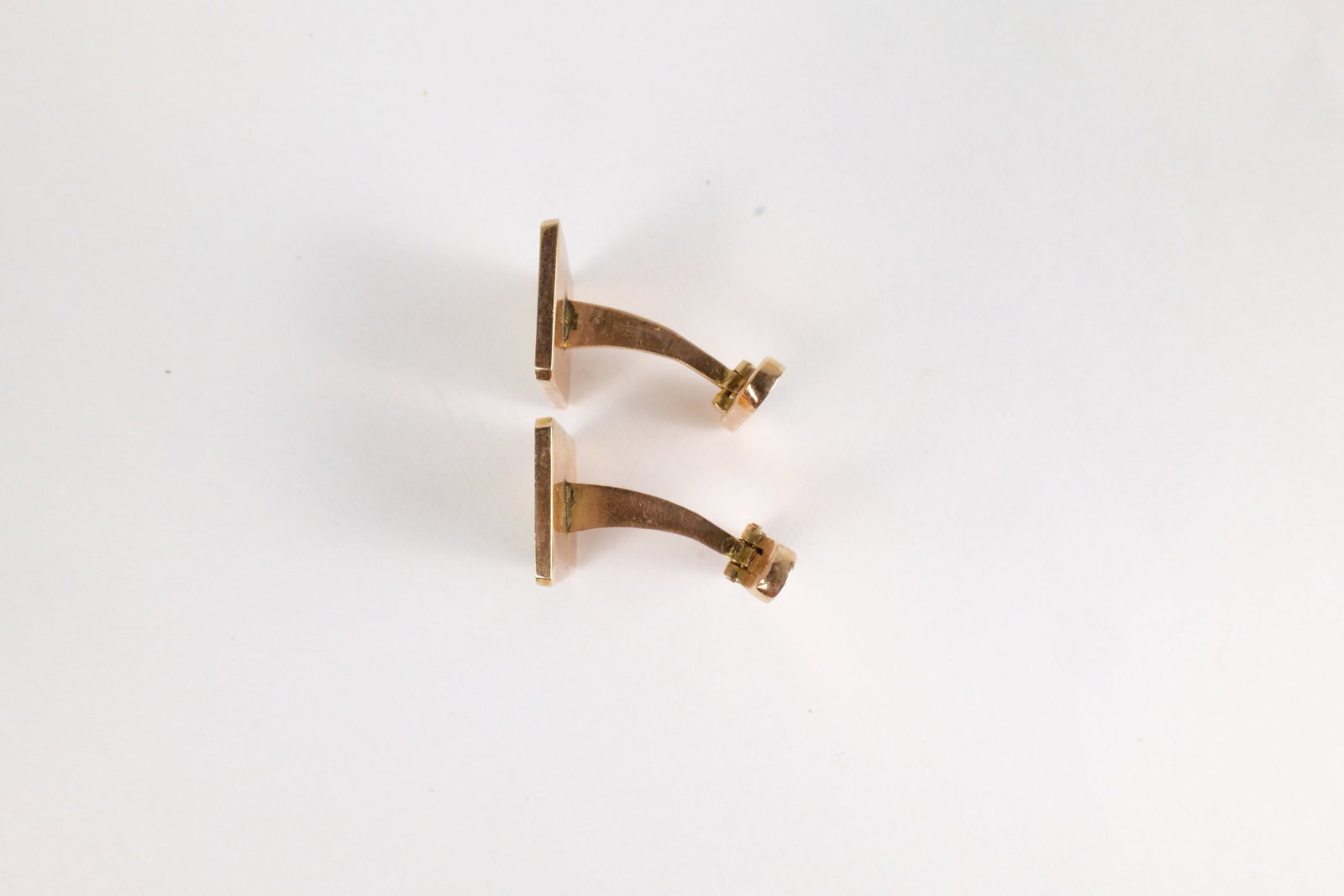 14K Yellow Gold Cufflinks - 4