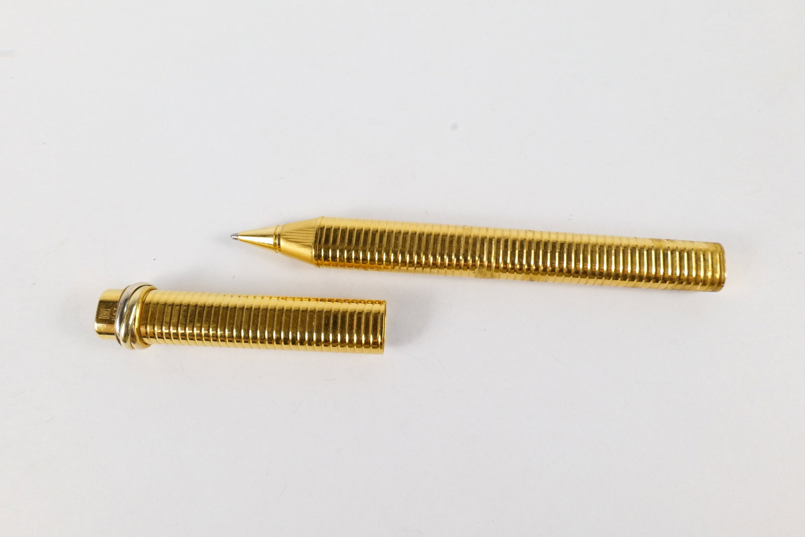 Cartier Gold Plated Fountain Pen (1 of 8)