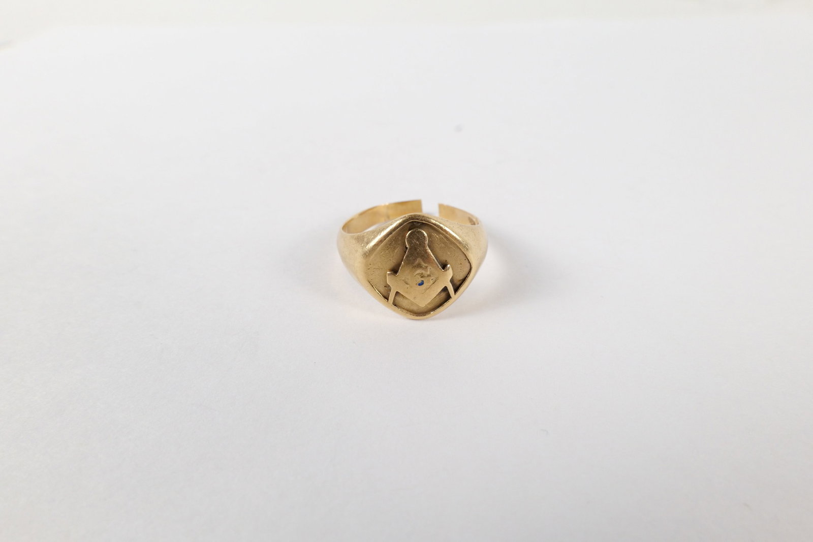 14k Masonic Ring - 5