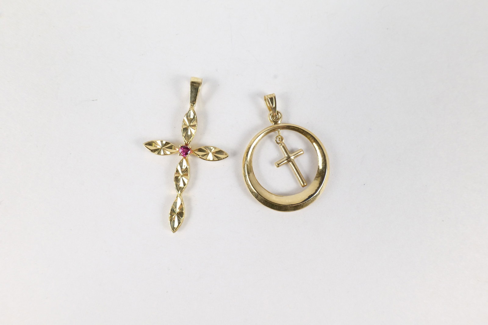 Lot of 2 14k Charms (1 of 7)
