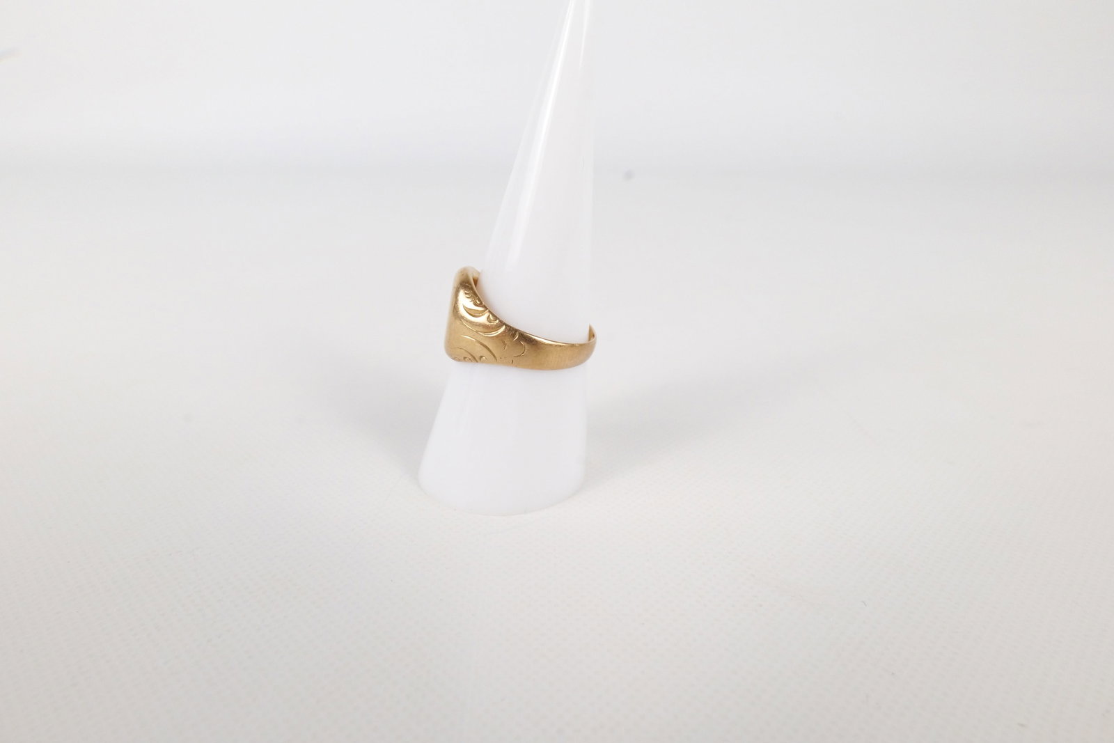 14k Gold Initial Ring - 2
