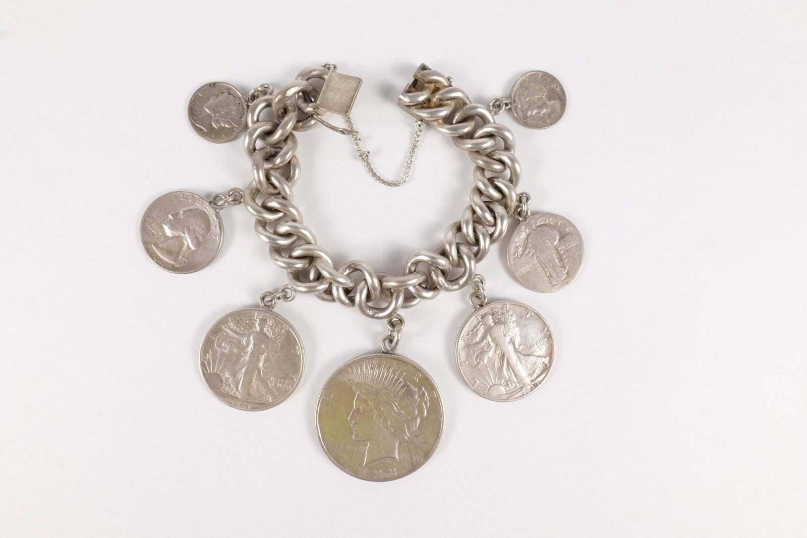 Silver Charm Bracelet - 2