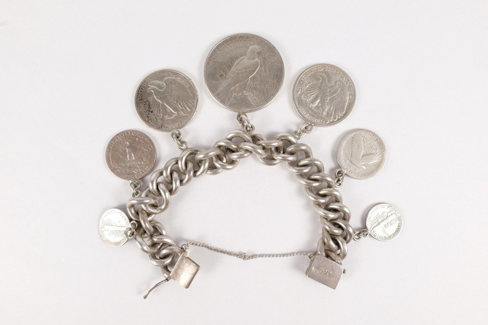 Silver Charm Bracelet - 3