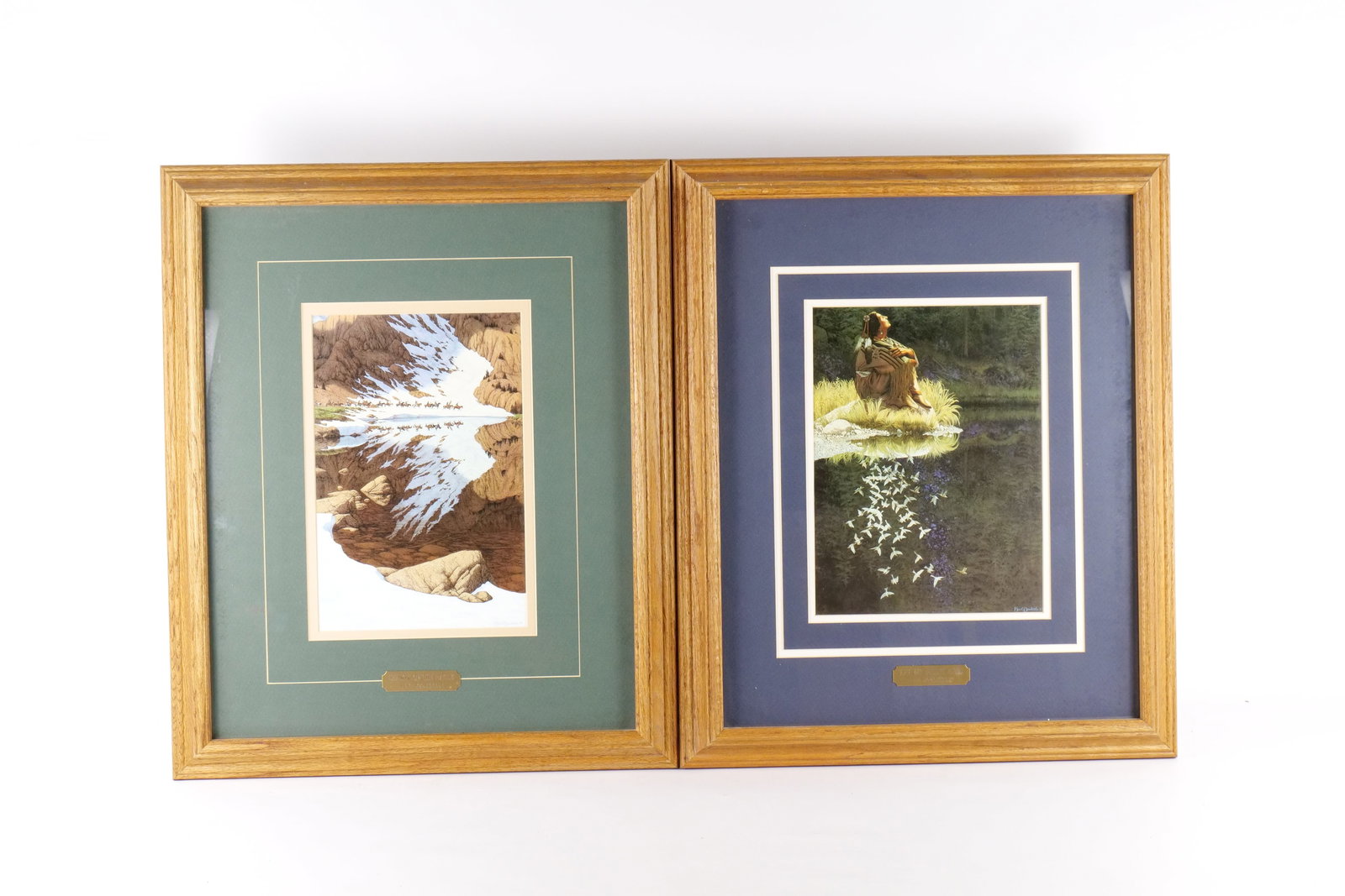 Lot of 2 Bev Doolittle Copyrighted Prints (1 of 15)