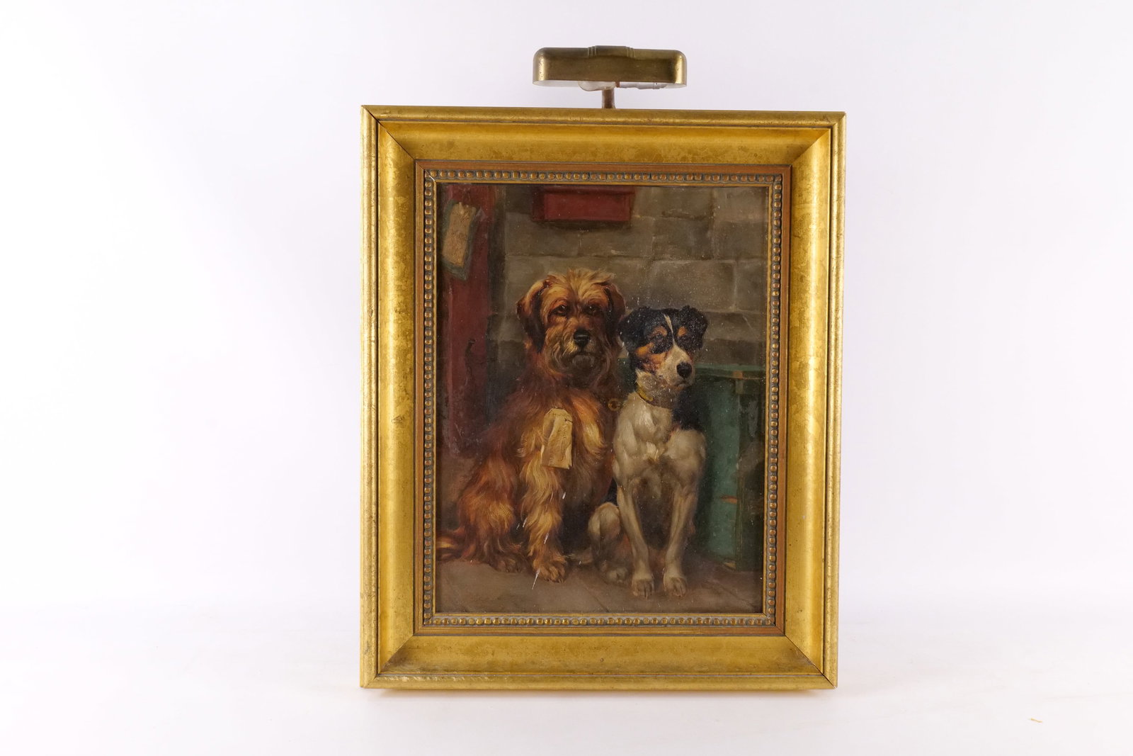 19th Century Victorian Oil Painting - Dog Portrait (1 of 10)