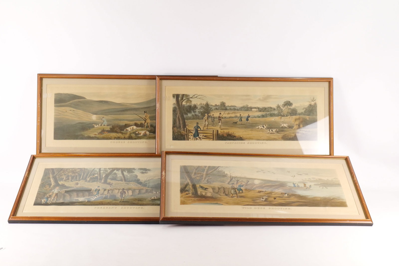 Set of 4 Hunting Engravings by T. Sutherland (1 of 20)