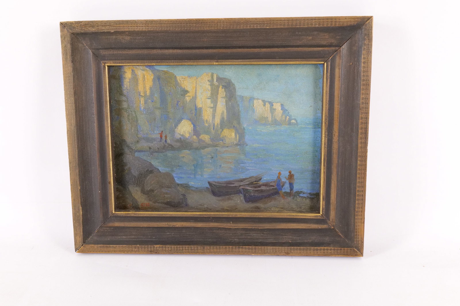 Oil on Board by Sergei Anatolyevich Pavlichenko - Landscape by the Sea (1 of 8)