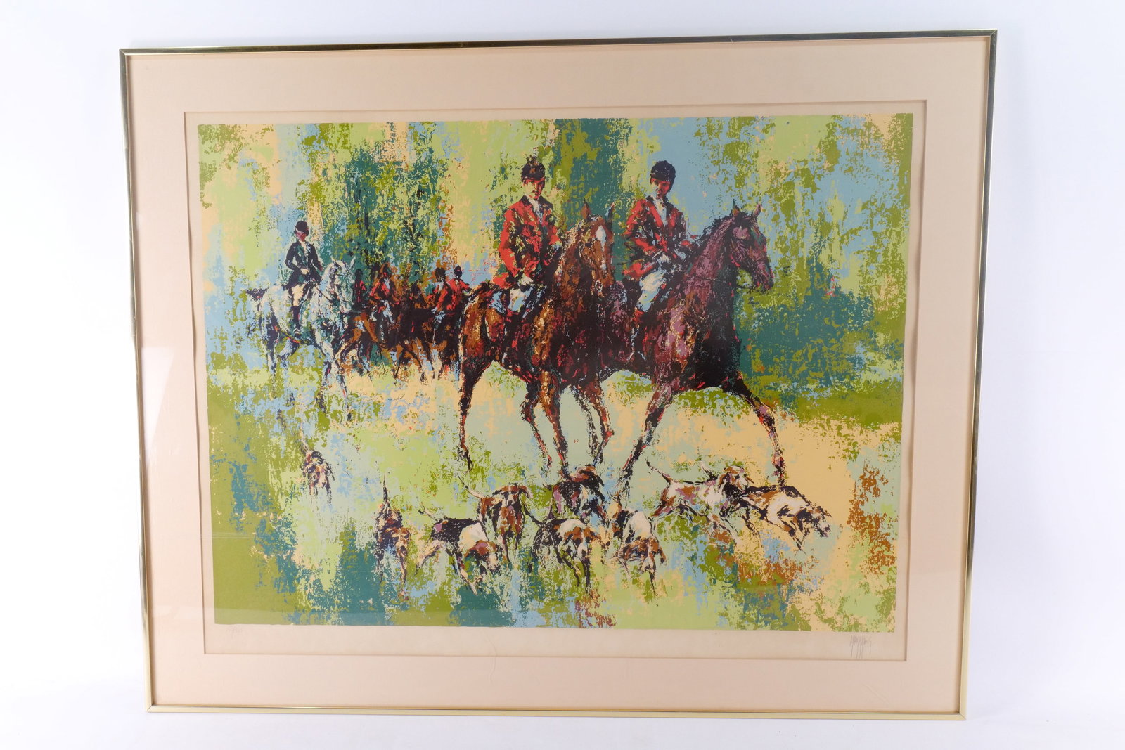 Limited Edition Signed Serigraph by Mark King - "The Hunt" (1 of 11)
