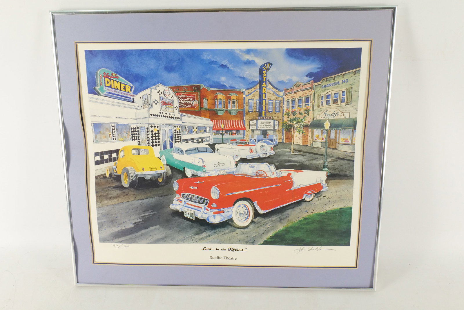 John Fulton Limited Edition Print - "Lost in the Fifties" (1 of 12)