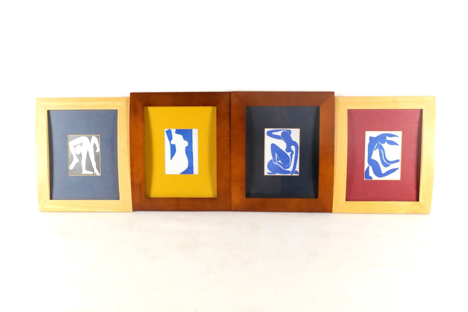 Henri Matisse Framed Print Collection - Set of 4: Henri Matisse Framed Print Collection - Set of 4. Depicting Nudes and Figurative Cut Outs. Measures 13" tall x 10.25" wide. All invoices must be paid within 24 hours of the sale. We offer multiple shi