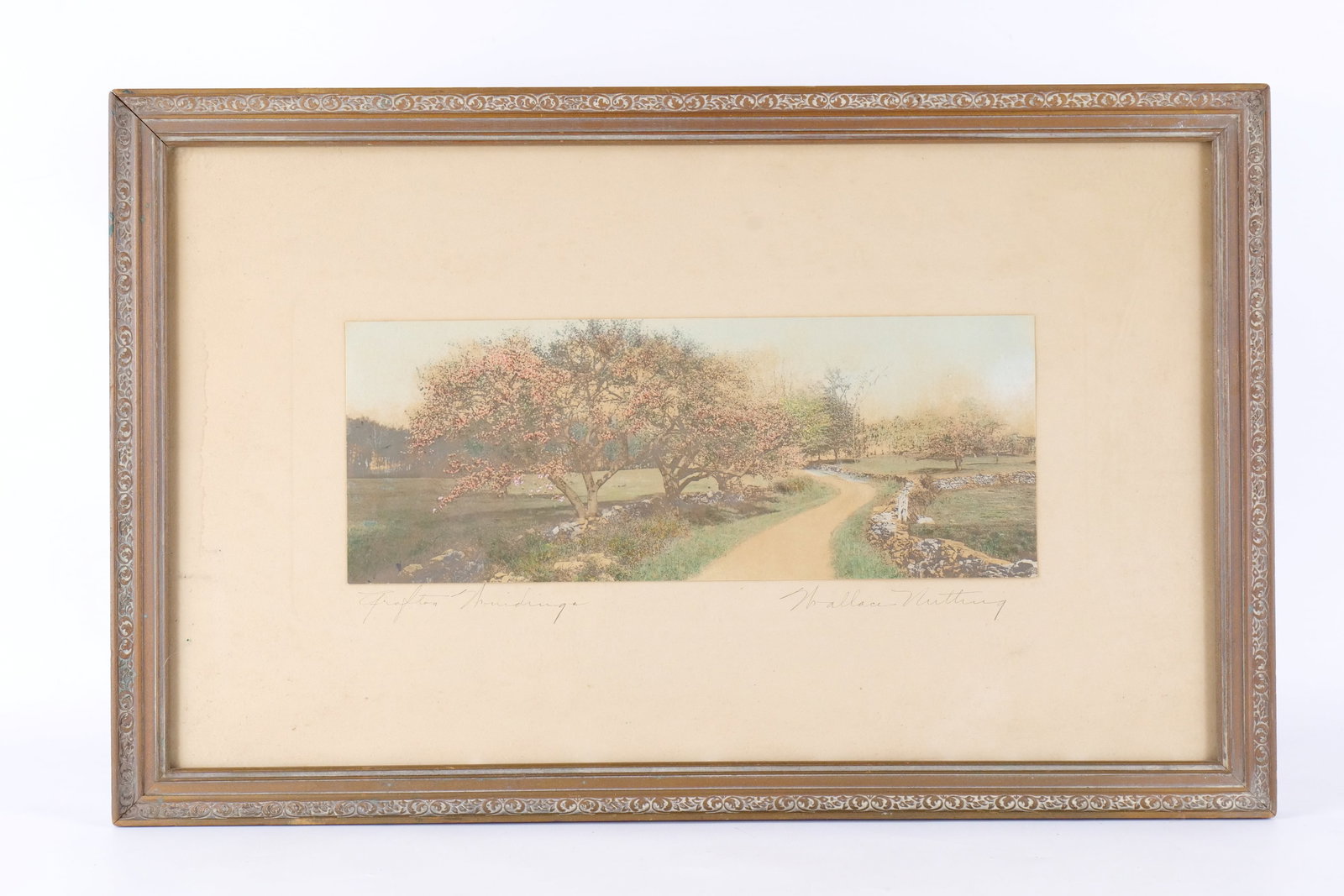 Vintage Wallace Nutting Hand Colored Photograph - Grafton Meadows (1 of 9)