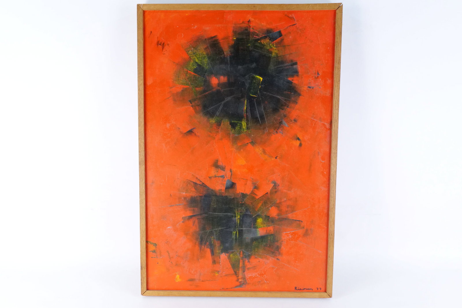 Abstract Oil on Canvas by Marion Riseman (1 of 13)