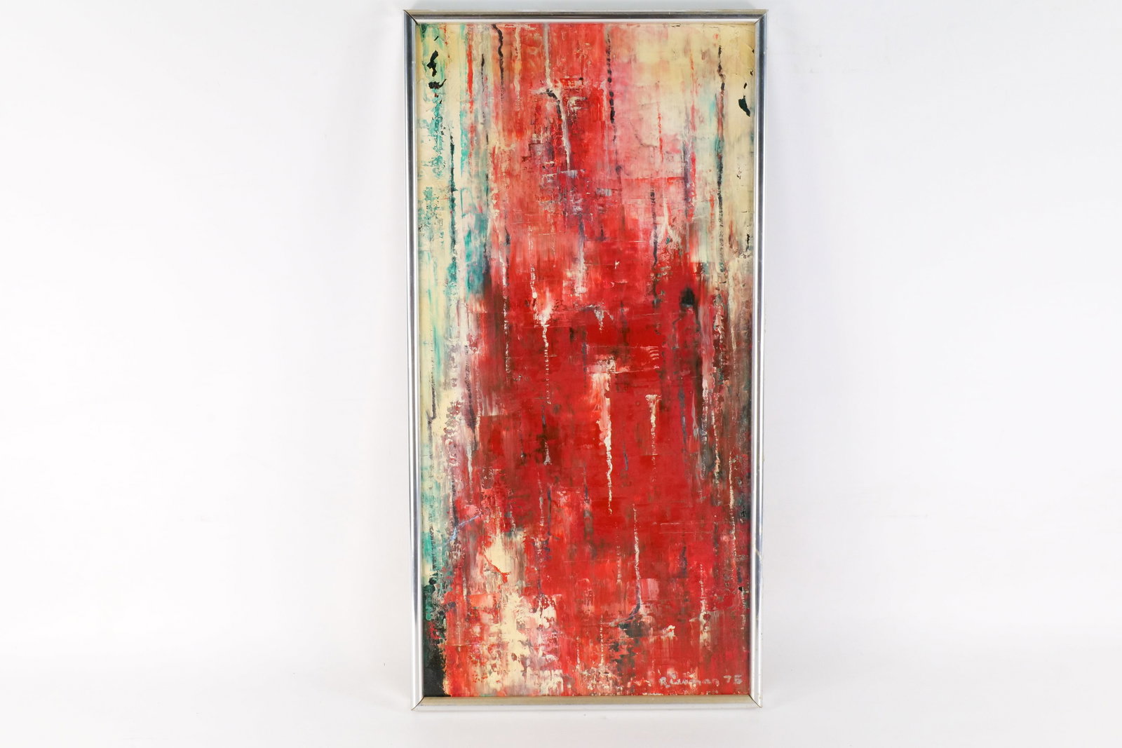 Abstract Oil on Canvas by Marion Riseman (1 of 7)