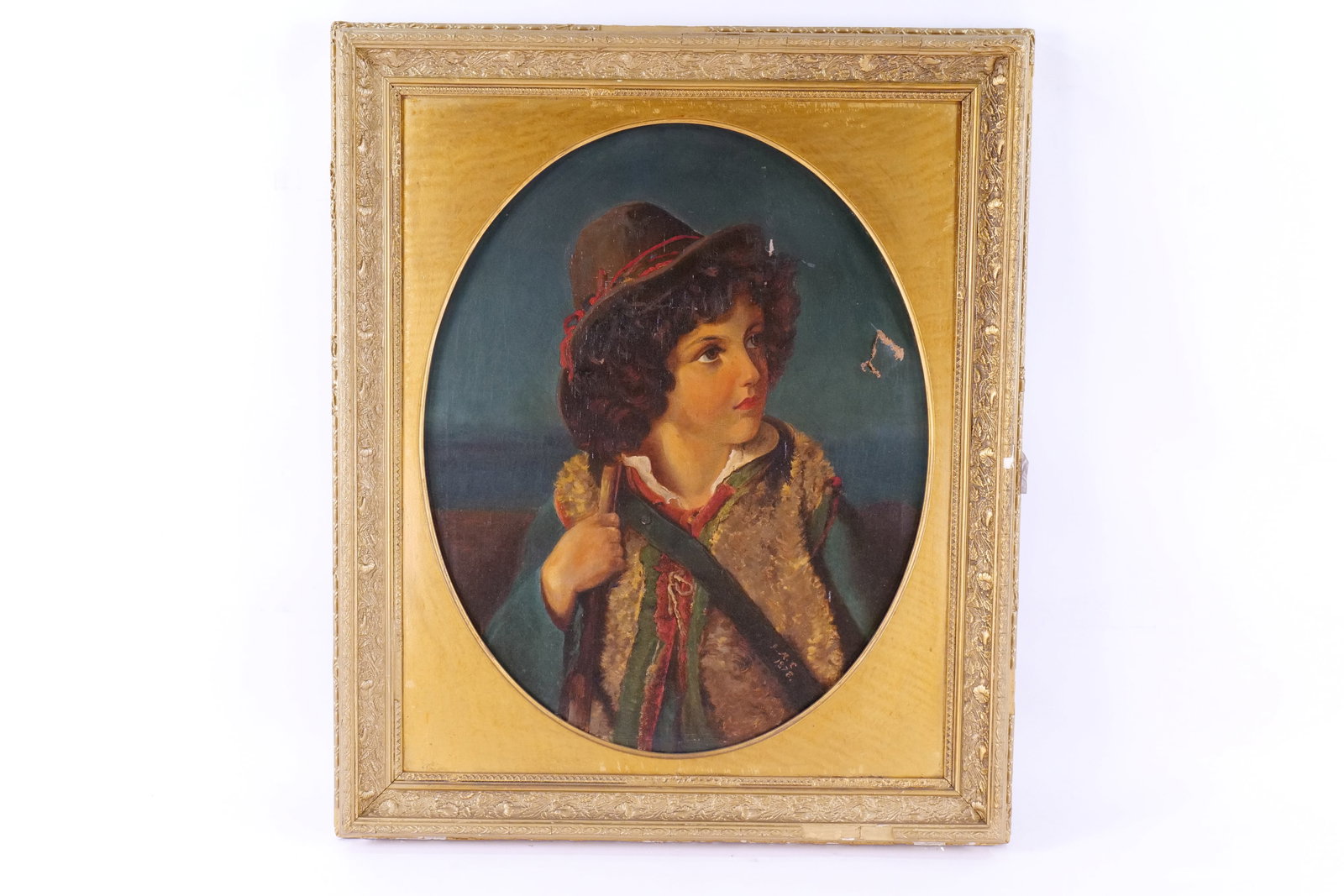19th Century Oil on Canvas - AS-IS (1 of 16)