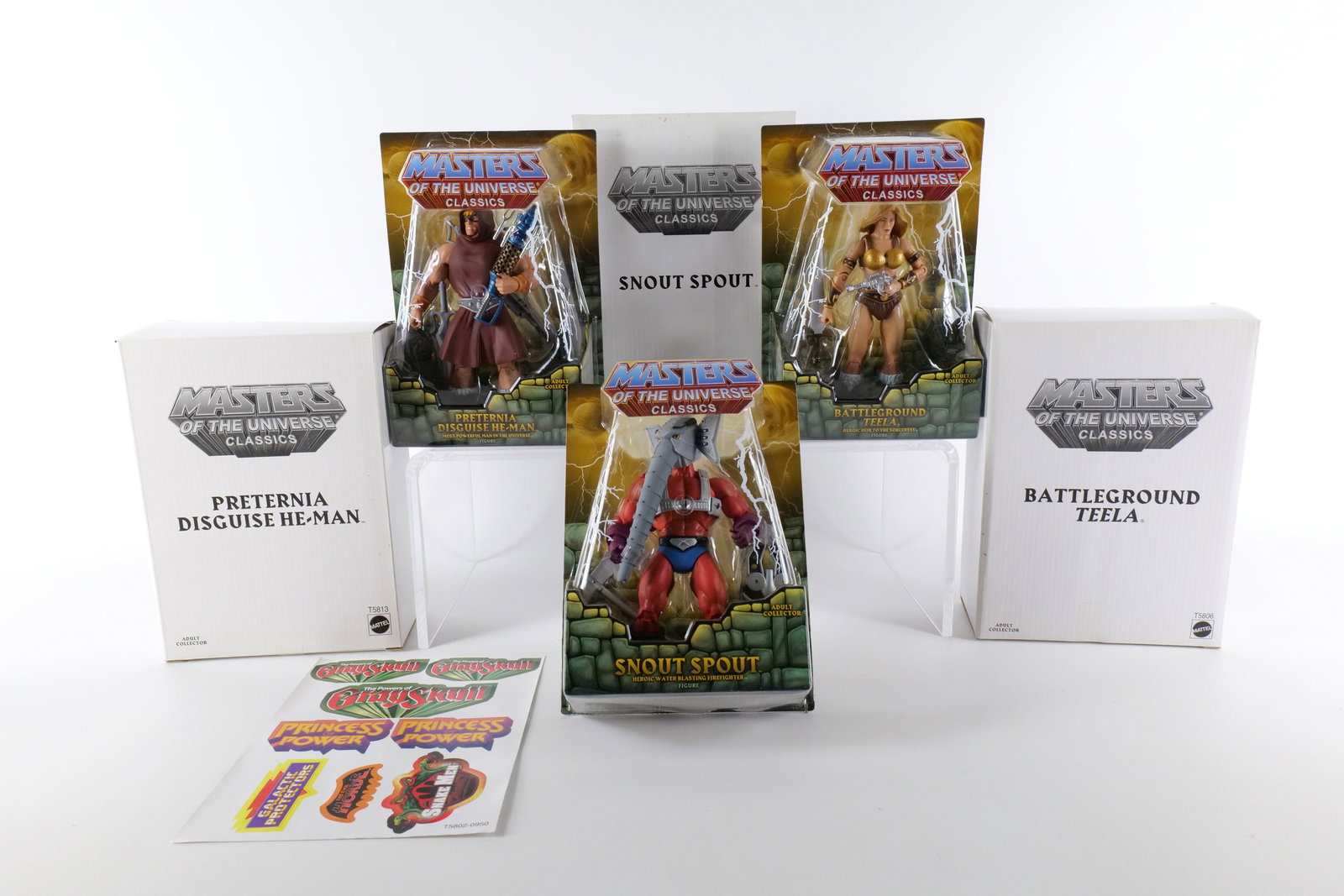 Lot of 3 Masters of the Universe Classics Action Figures (1 of 20)