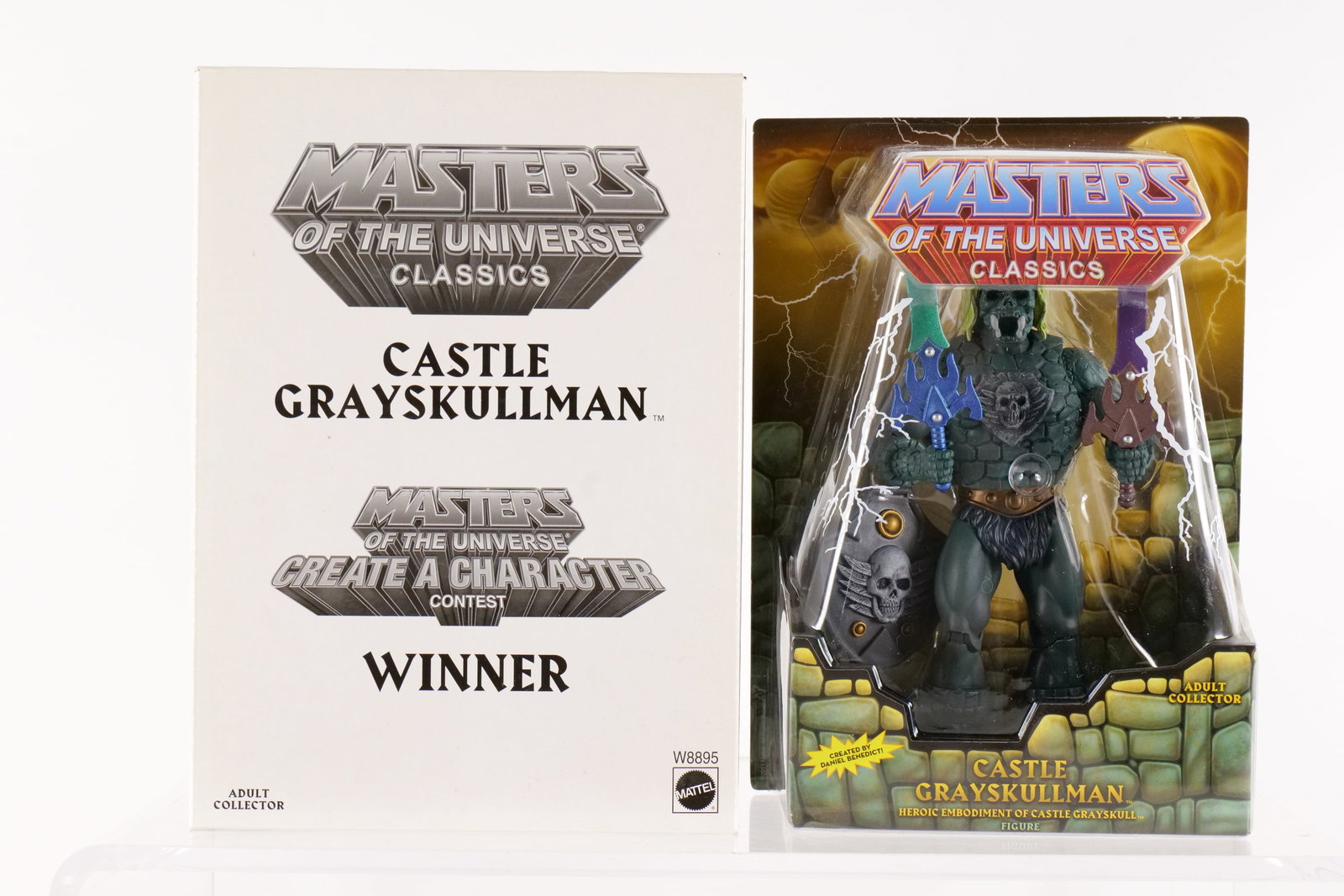 Masters of the Universe Castle Grayskullman Action Figure: Masters of the Universe Castle Grayskullman Action Figure - MOTU. Mattel Matty Collector - 2012. New in package with outer white box. All invoices must be paid within 24 hours of the sale. We offer mu