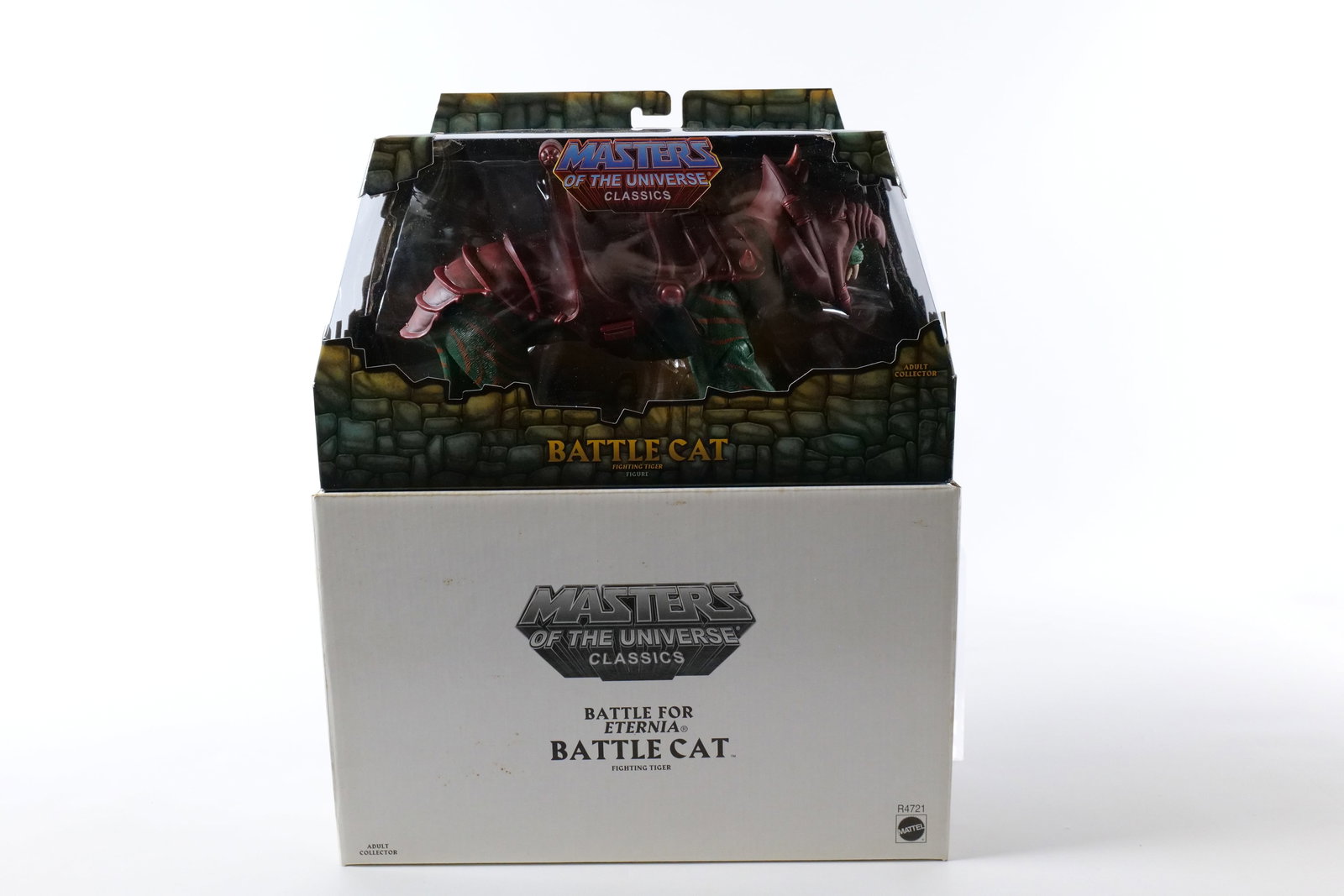 Masters of the Universe Battle Cat Fighting Tiger Figure: Masters of the Universe Battle Cat Fighting Tiger Figure - MOTU. Mattel Matty Collector - 2009. New in package with outer white box. All invoices must be paid within 24 hours of the sale. We offer mul