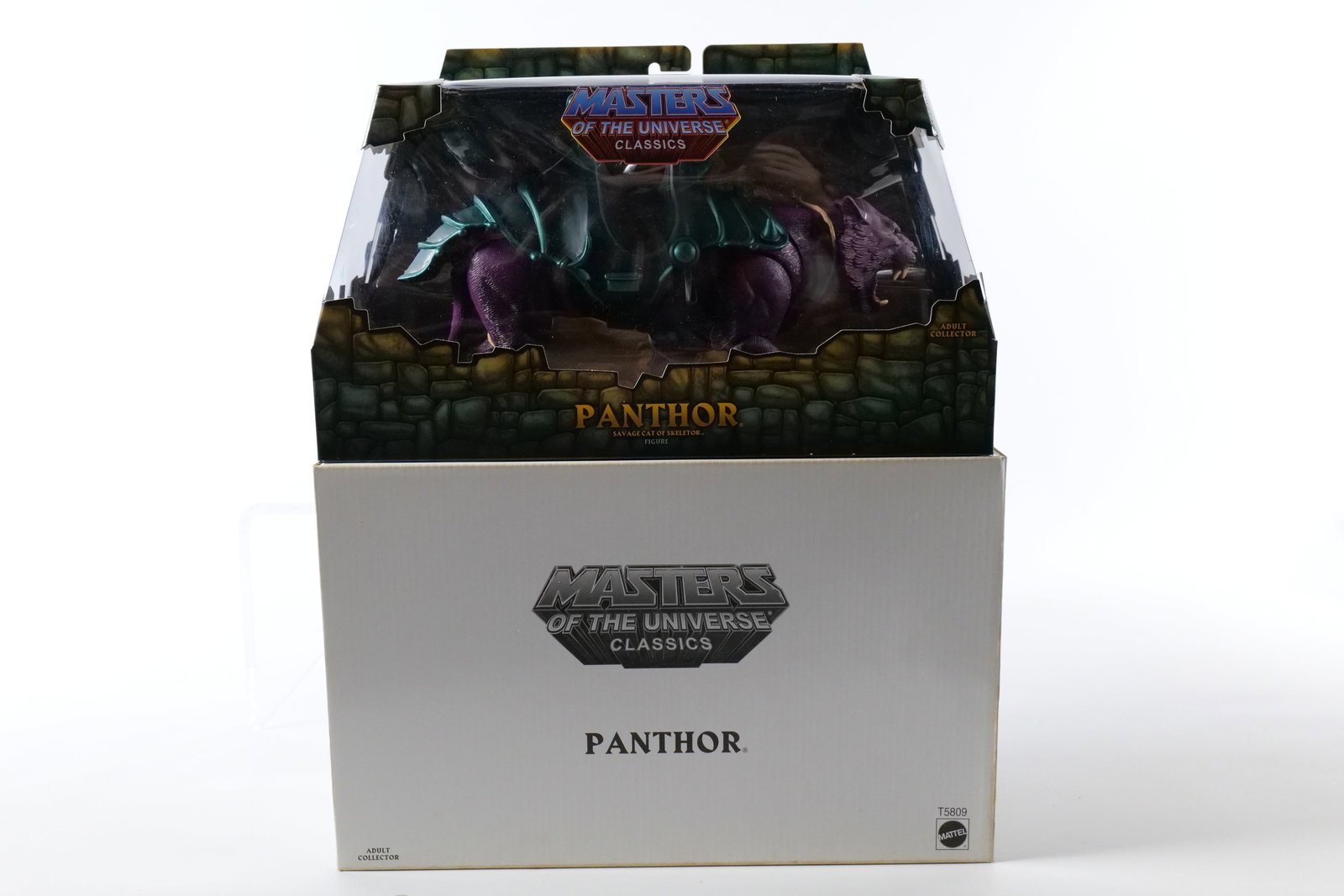 Masters of the Universe Panthor Figure: Masters of the Universe Panthor Figure - MOTU. Mattel Matty Collector - 2010. New in package with outer white box. All invoices must be paid within 24 hours of the sale. We offer multiple shipping opt