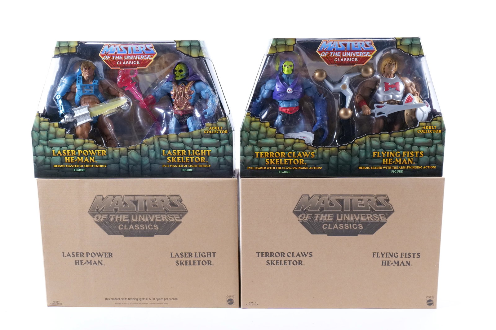Lot of 2 Masters of the Universe Action Figure 2 Pack Sets (1 of 11)