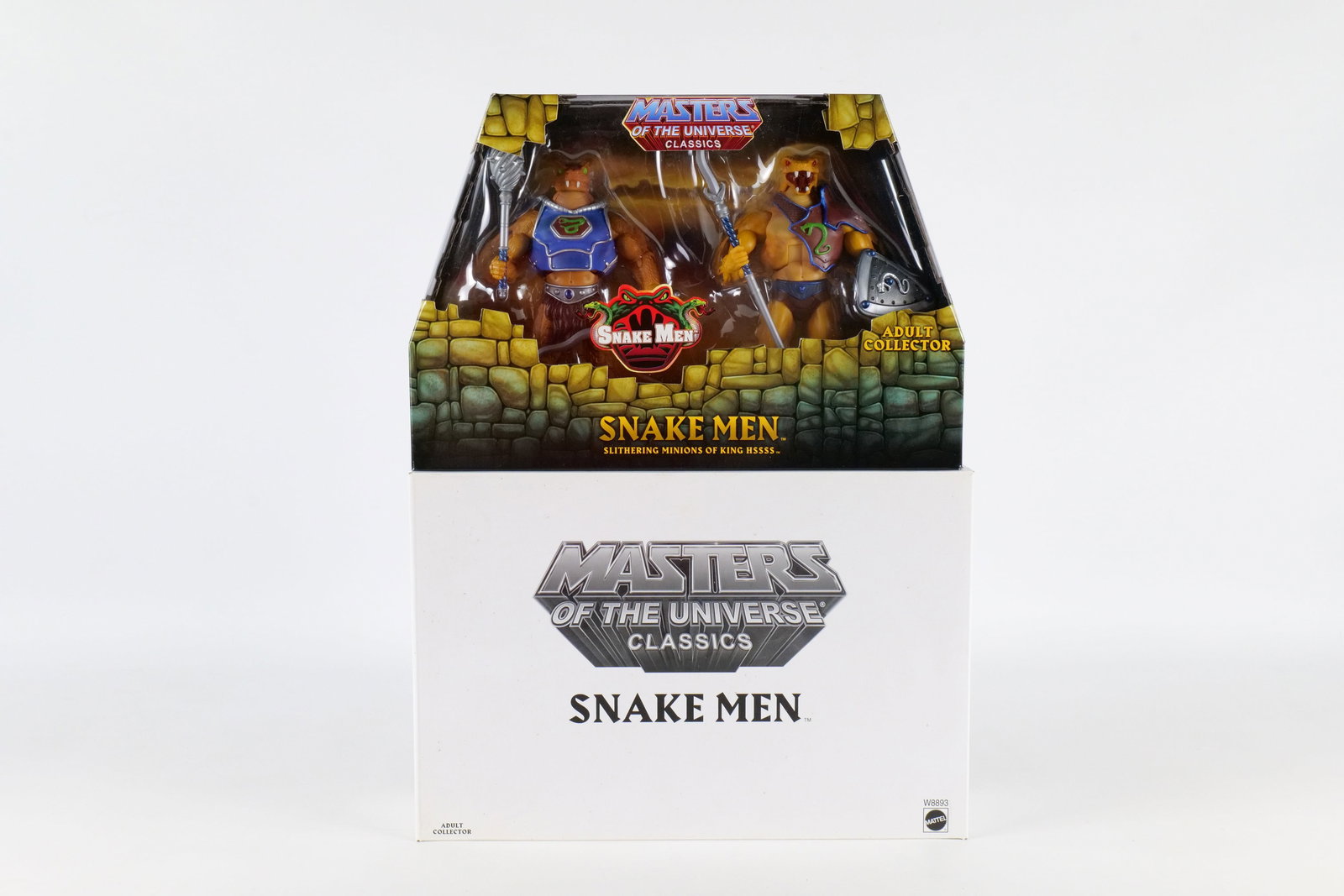 Mattel Masters of the Universe Snake Men Figure Set: Mattel Masters of the Universe Snake Men Figure Set. Mattel - Matty Collector 2012. New in package with white outer box. All invoices must be paid within 24 hours of the sale. We offer multiple shippi