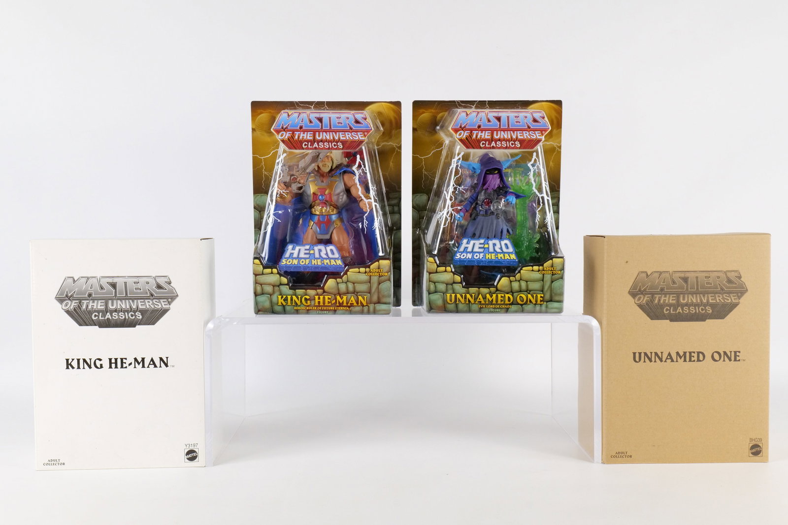 Lot of 2 Masters of the Universe HE-RO Son of He-Man Action Figures (1 of 13)