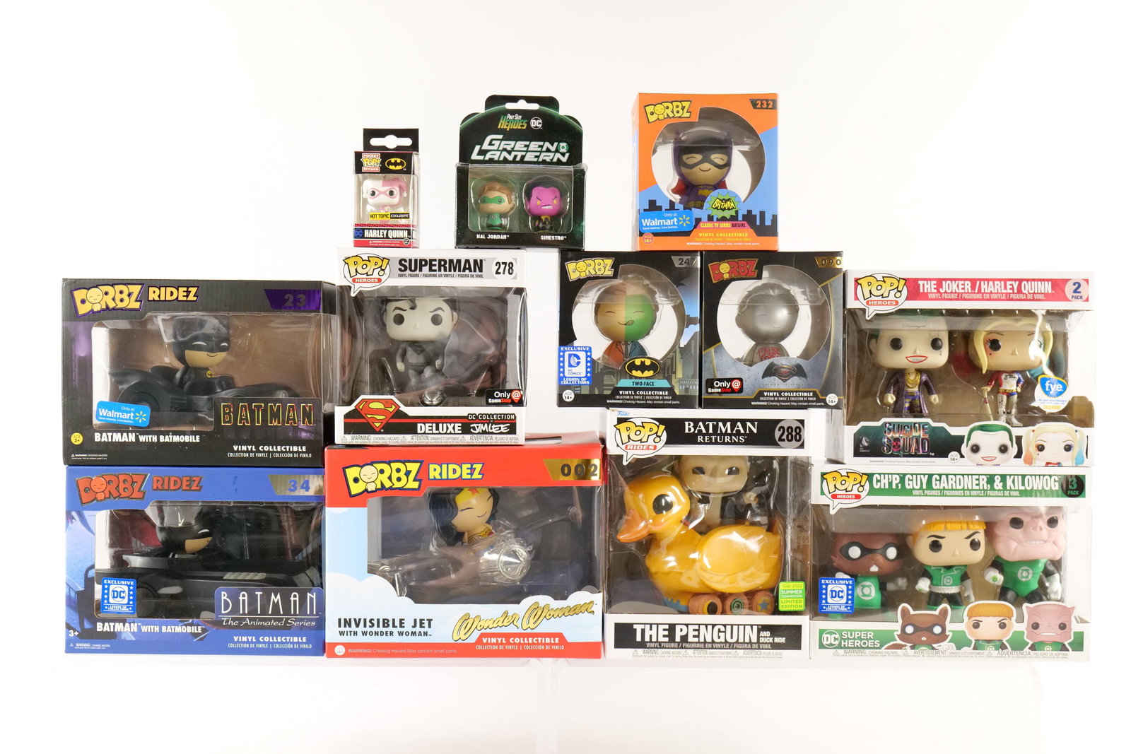 Lot of DC Related Funko and Dorbz Toys (1 of 17)