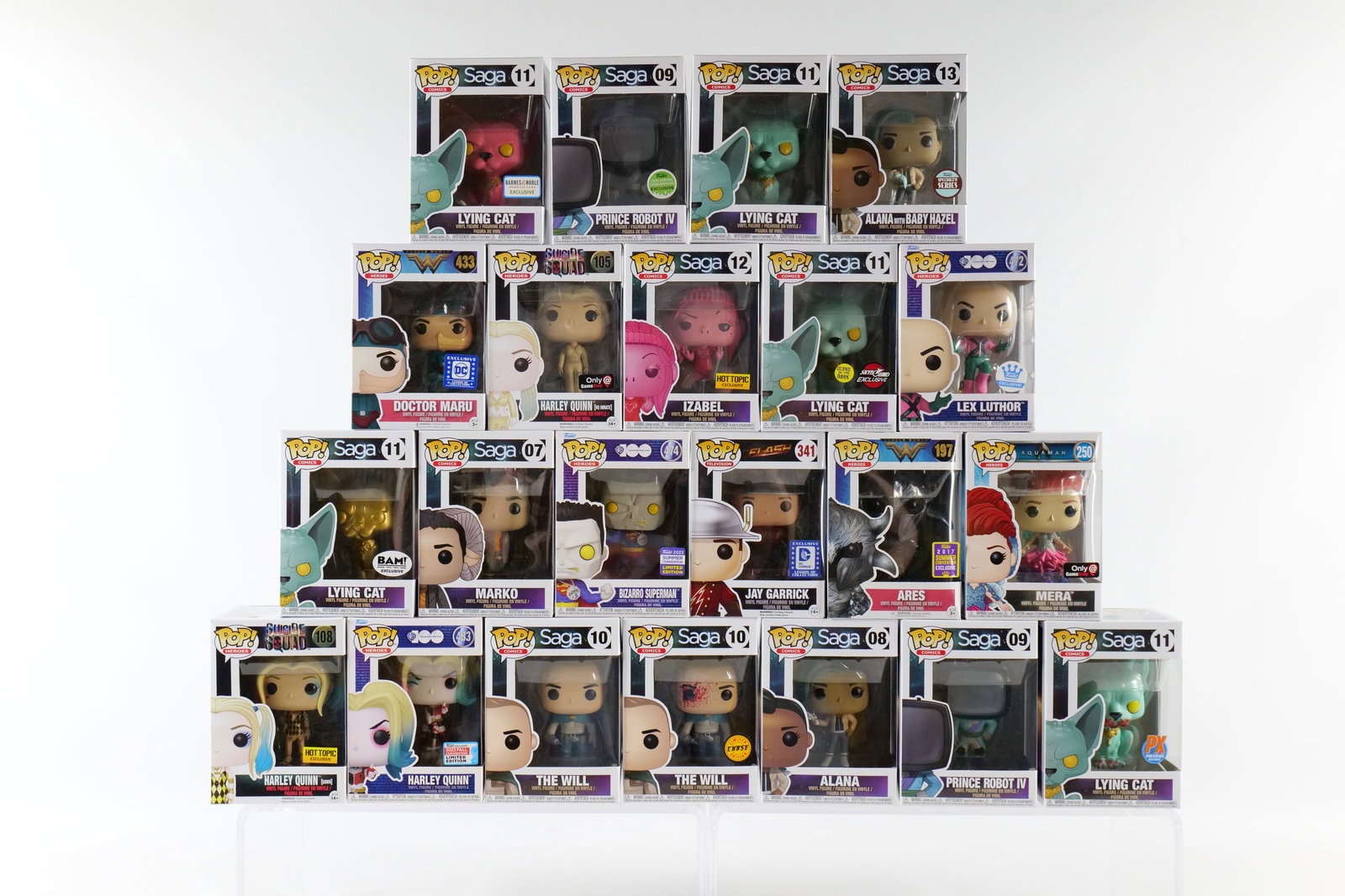 Lot of 22 DC and Saga Related Funko Pop Figures (1 of 17)