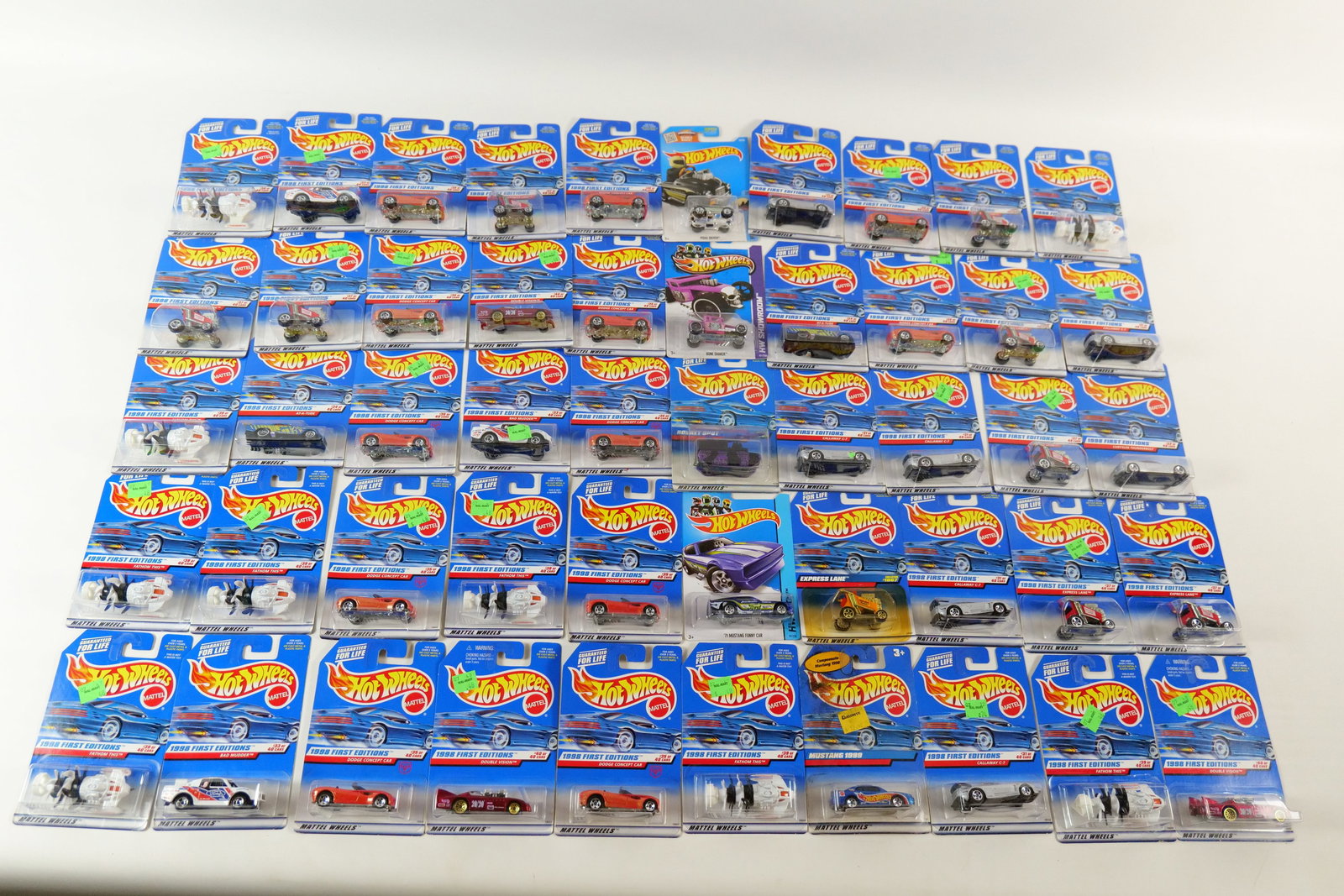 Lot of 50 Carded Hot Wheels (1 of 11)